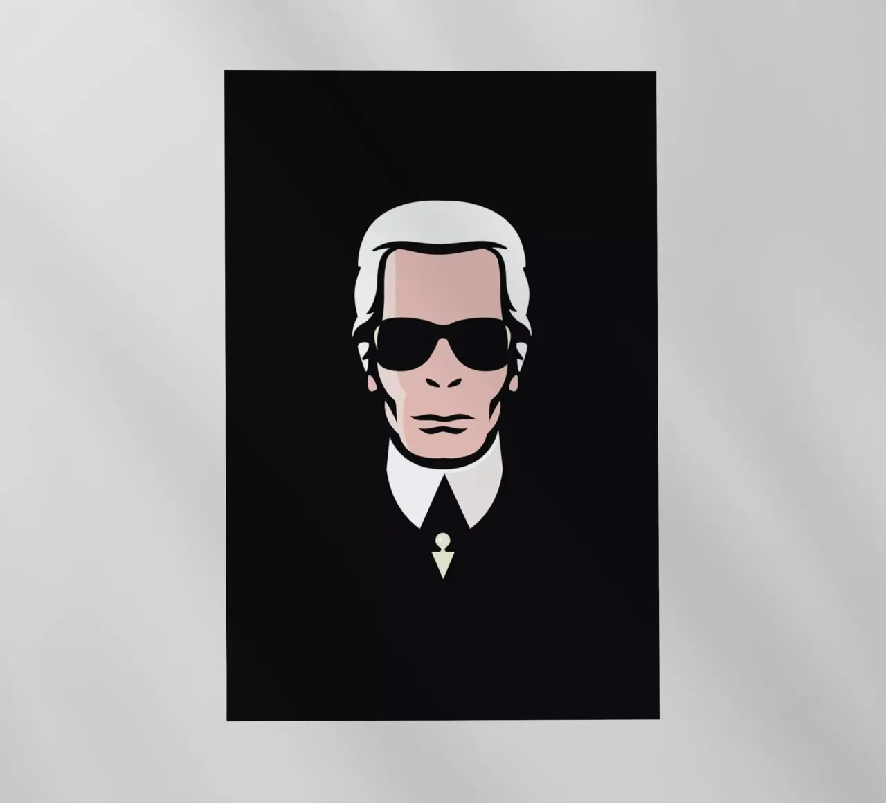 Lagerfeld pellicola backlit da Bruno Morphet