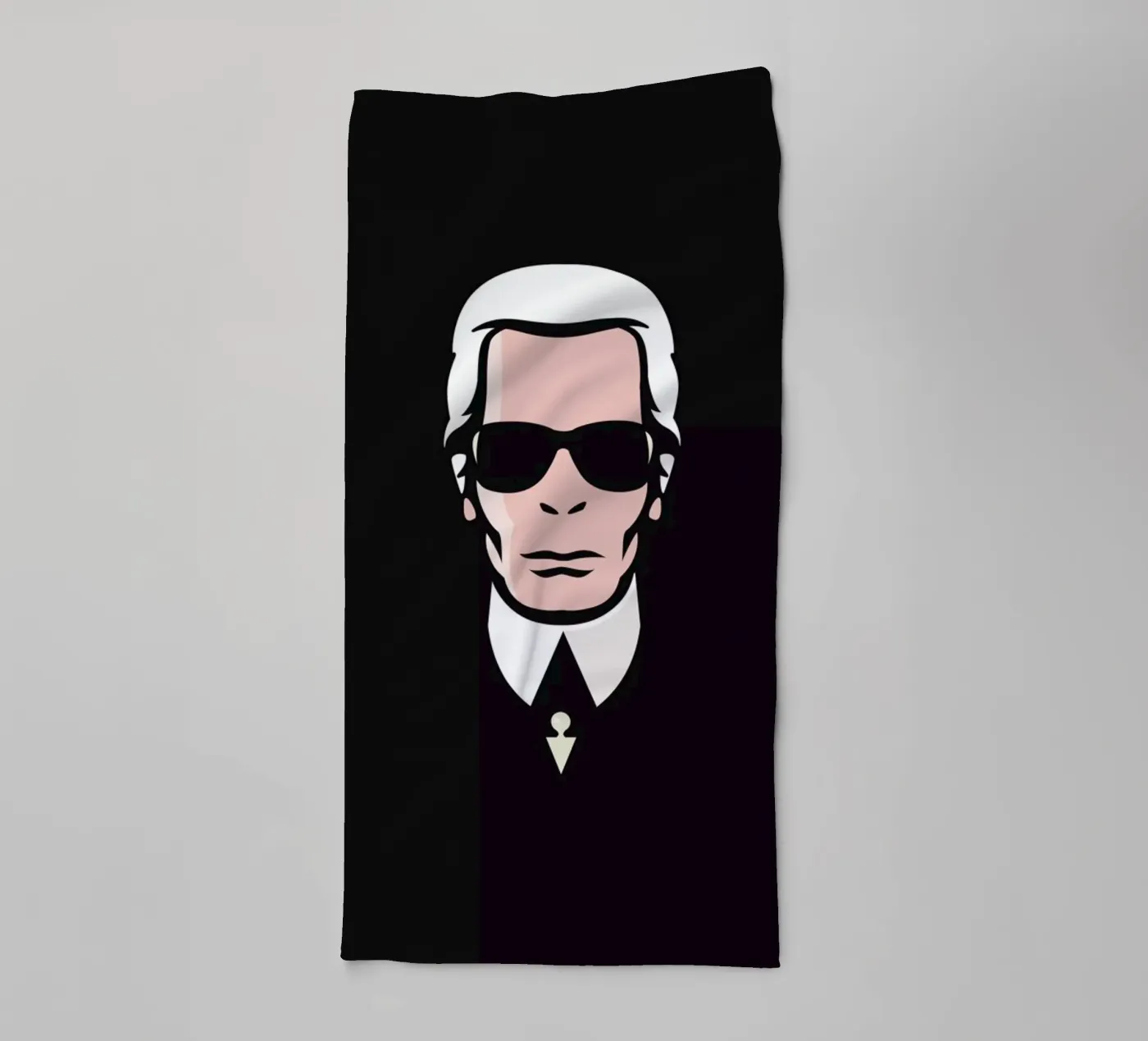 Lagerfeld towel by Bruno Morphet