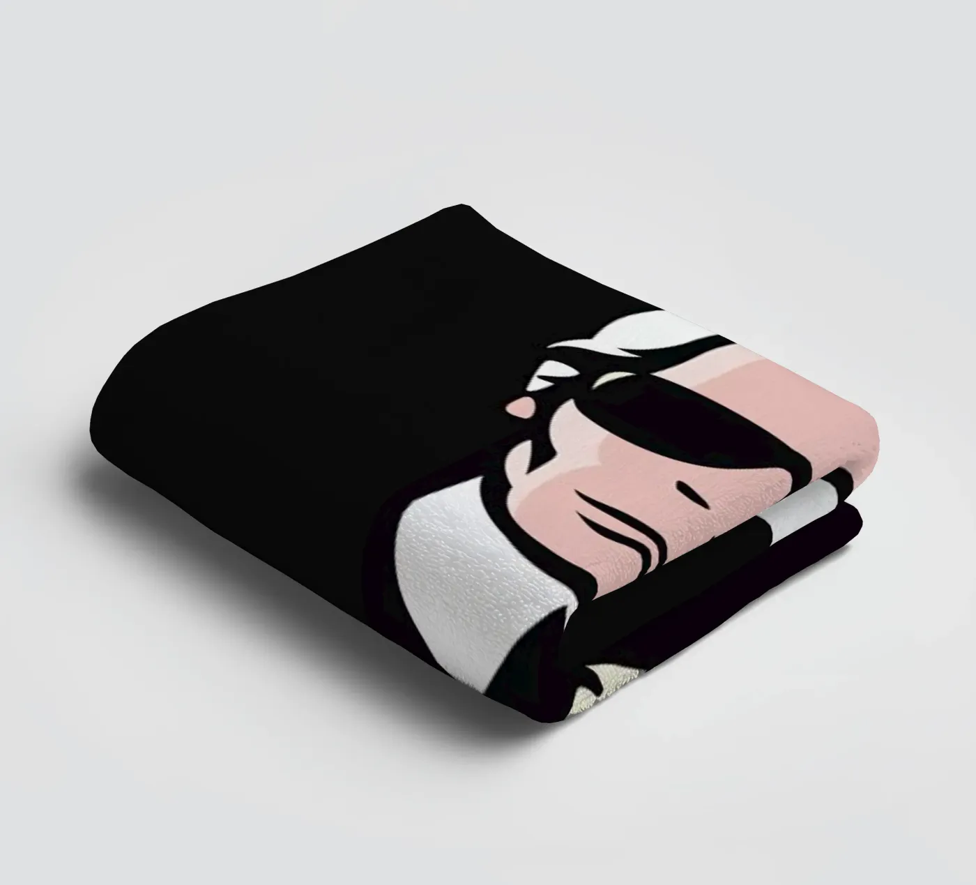 Lagerfeld towel by Bruno Morphet