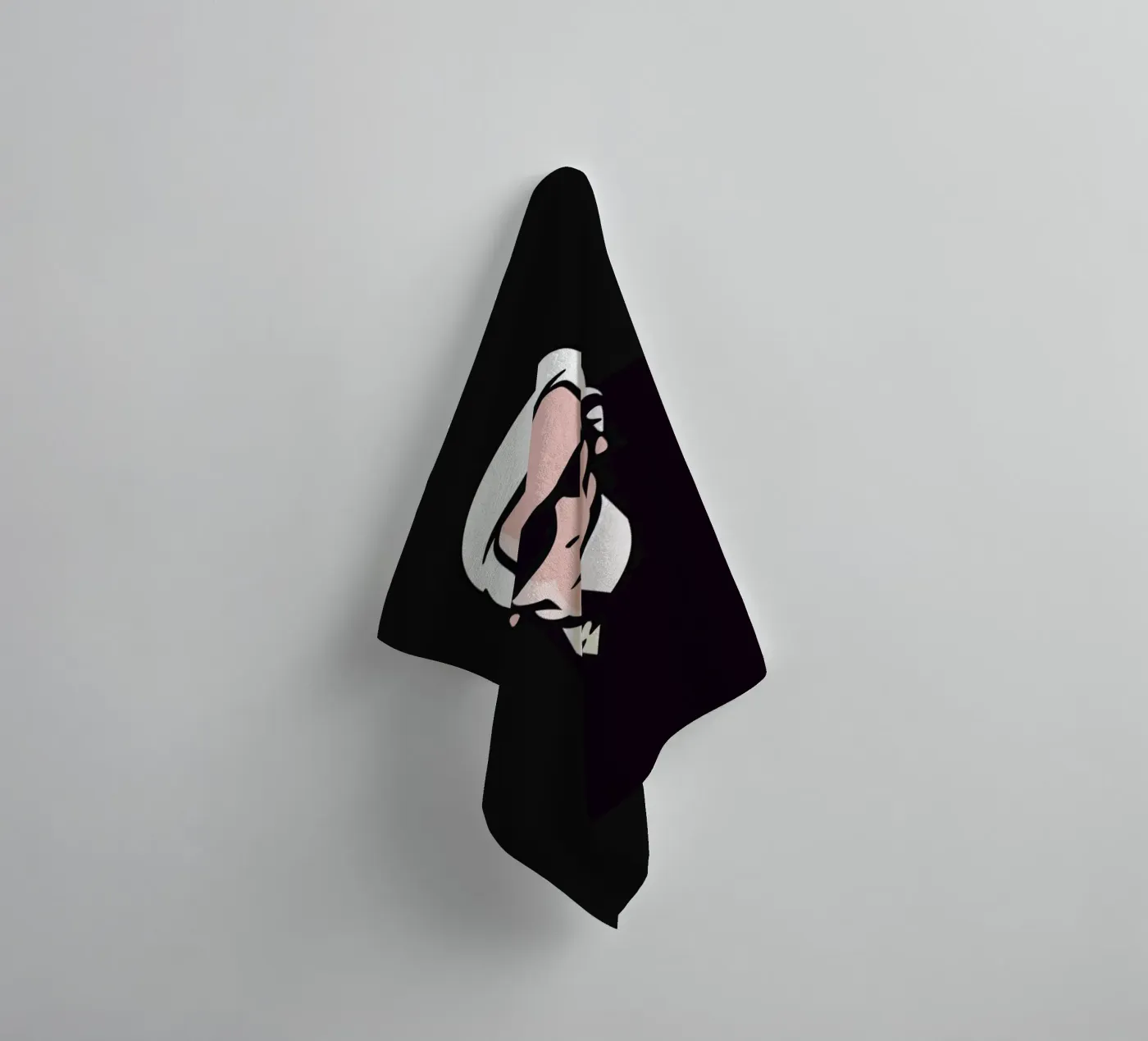 Lagerfeld towel by Bruno Morphet