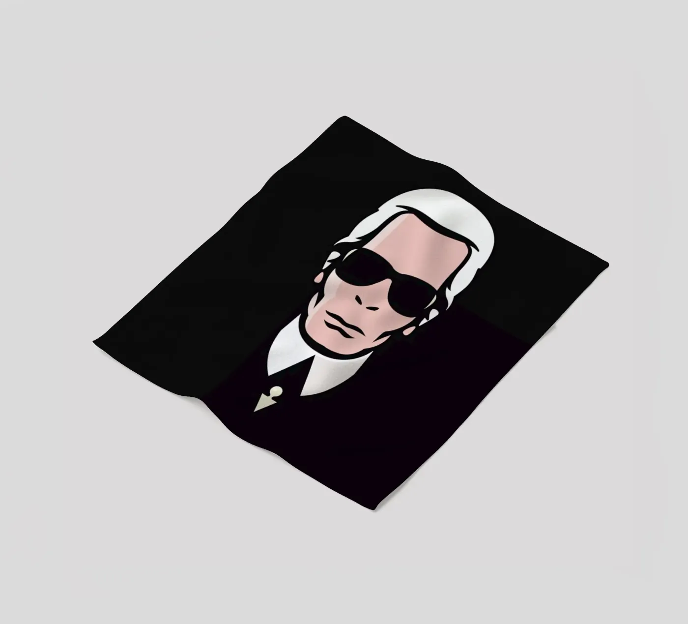 Lagerfeld fleecedeken van Bruno Morphet