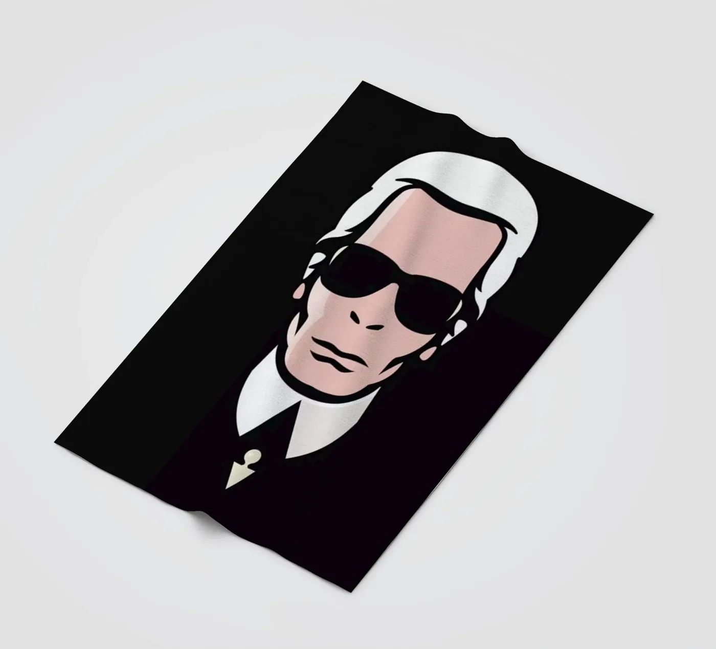 Lagerfeld fleecedeken van Bruno Morphet
