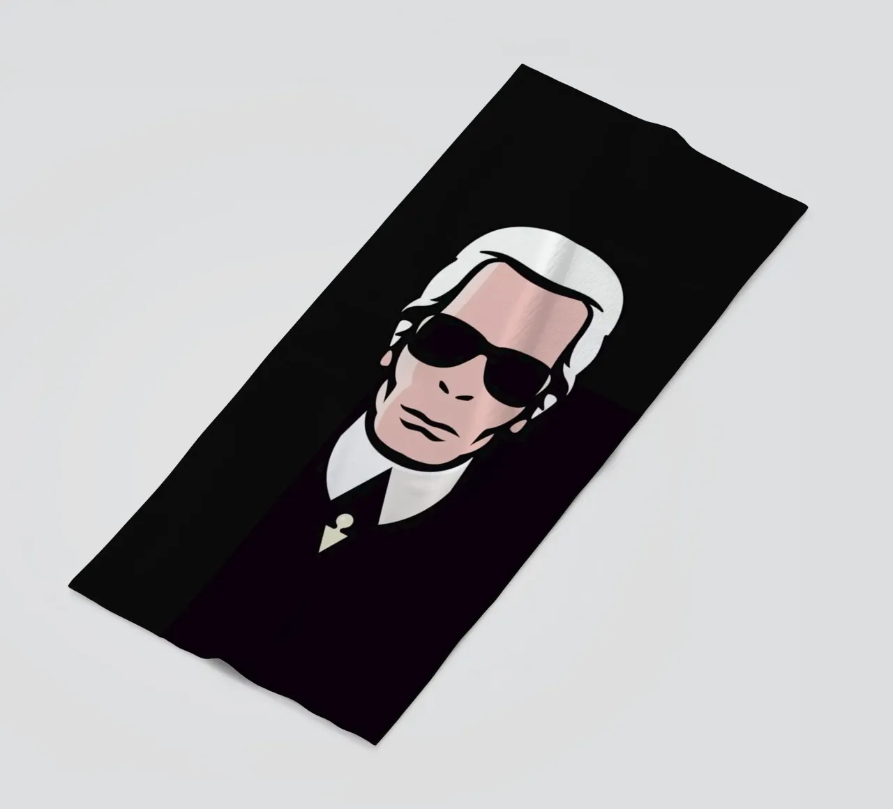 Lagerfeld telo mare da Bruno Morphet