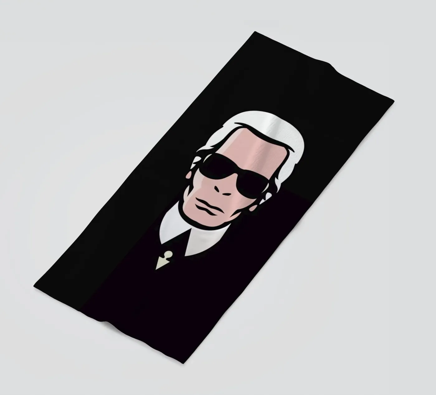 Lagerfeld telo mare da Bruno Morphet