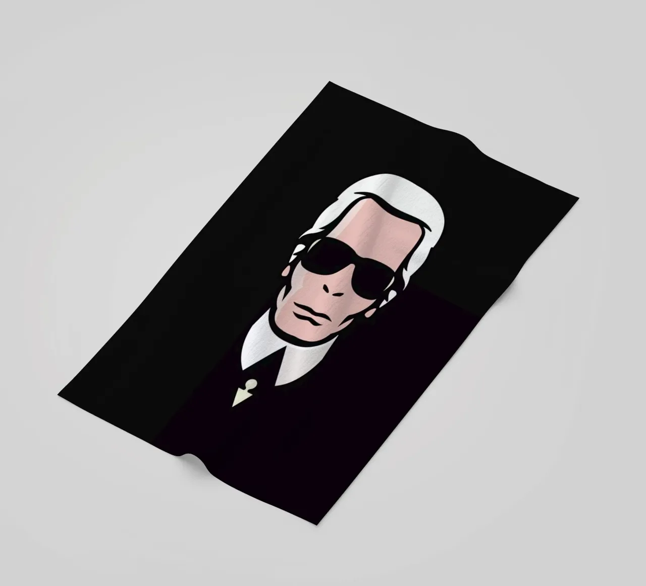 Lagerfeld telo mare da Bruno Morphet