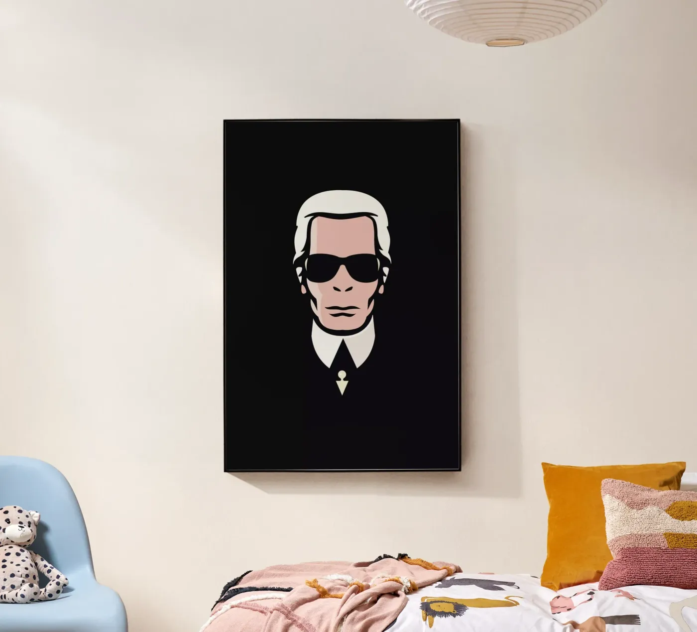 Lagerfeld acrylic glass by Bruno Morphet