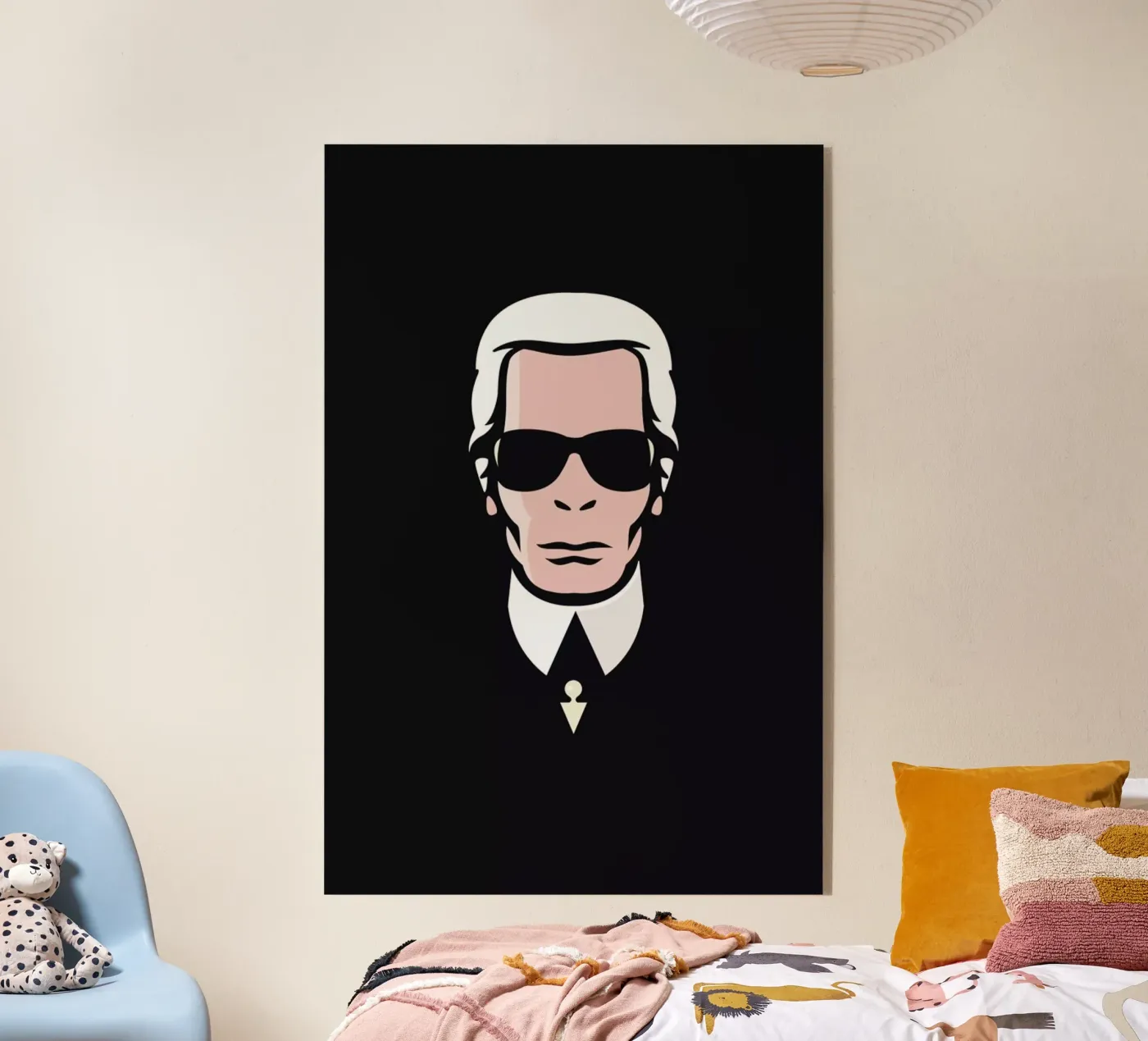 Lagerfeld acrylic glass by Bruno Morphet