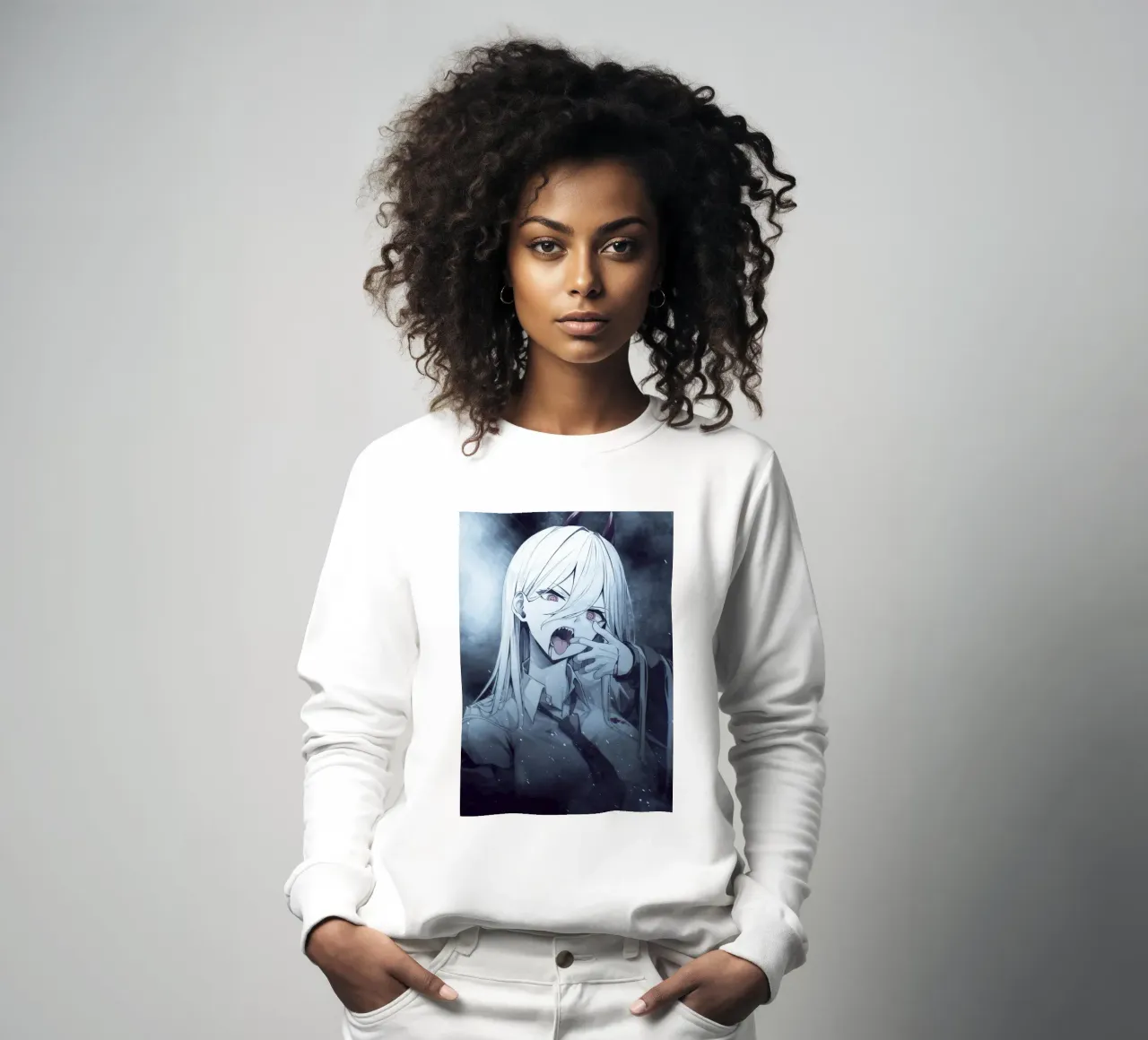 Power Chainsaw man sweatshirt van FreeArtStudio