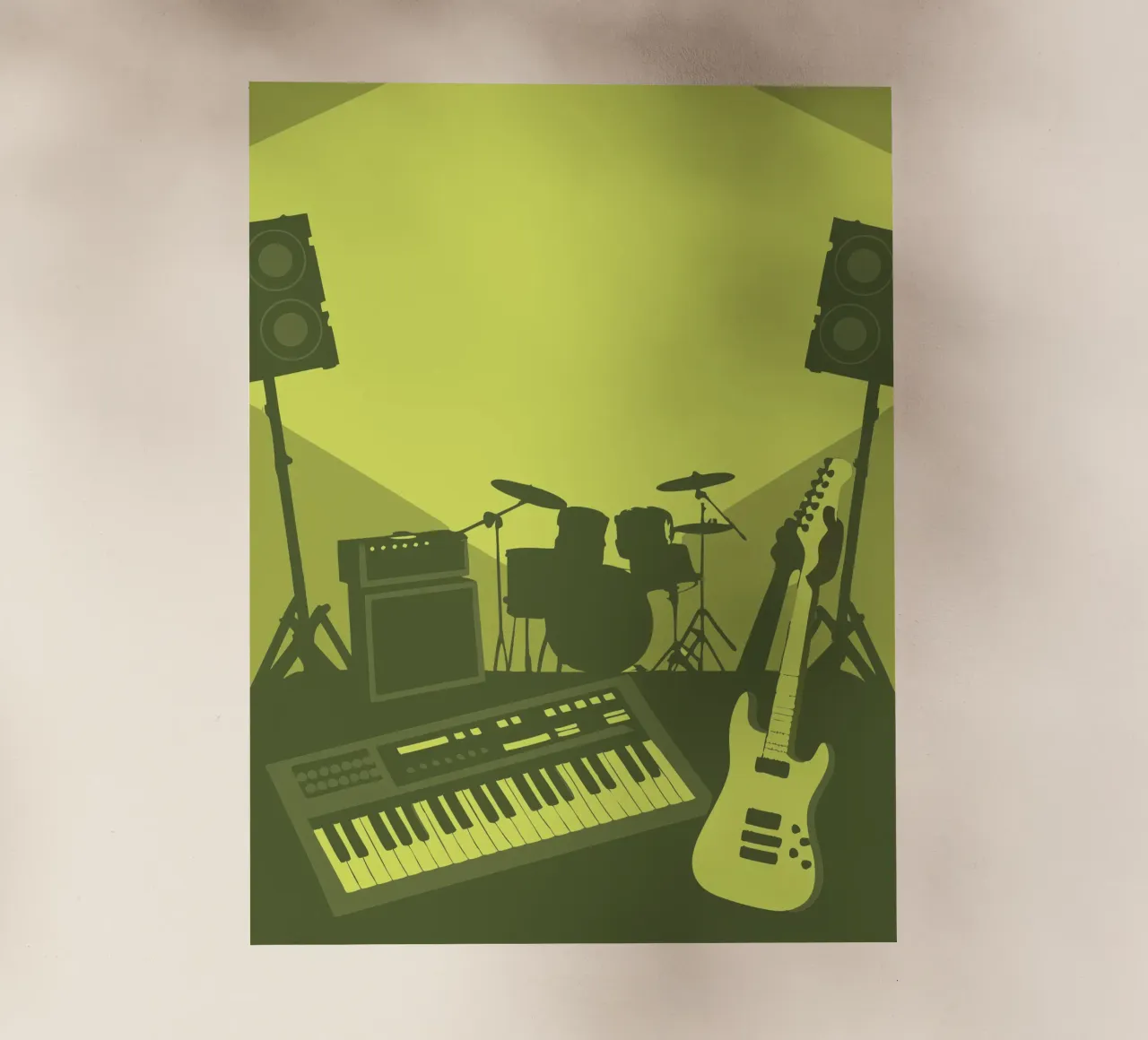 Studio musicale pellicola backlit da MUSIC EDITION