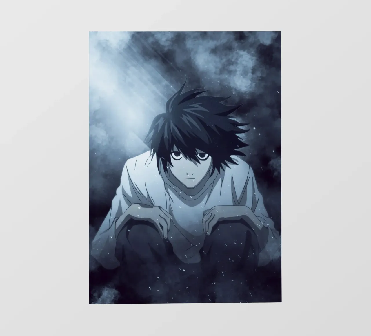 L Death Note pellicola backlit da FreeArtStudio