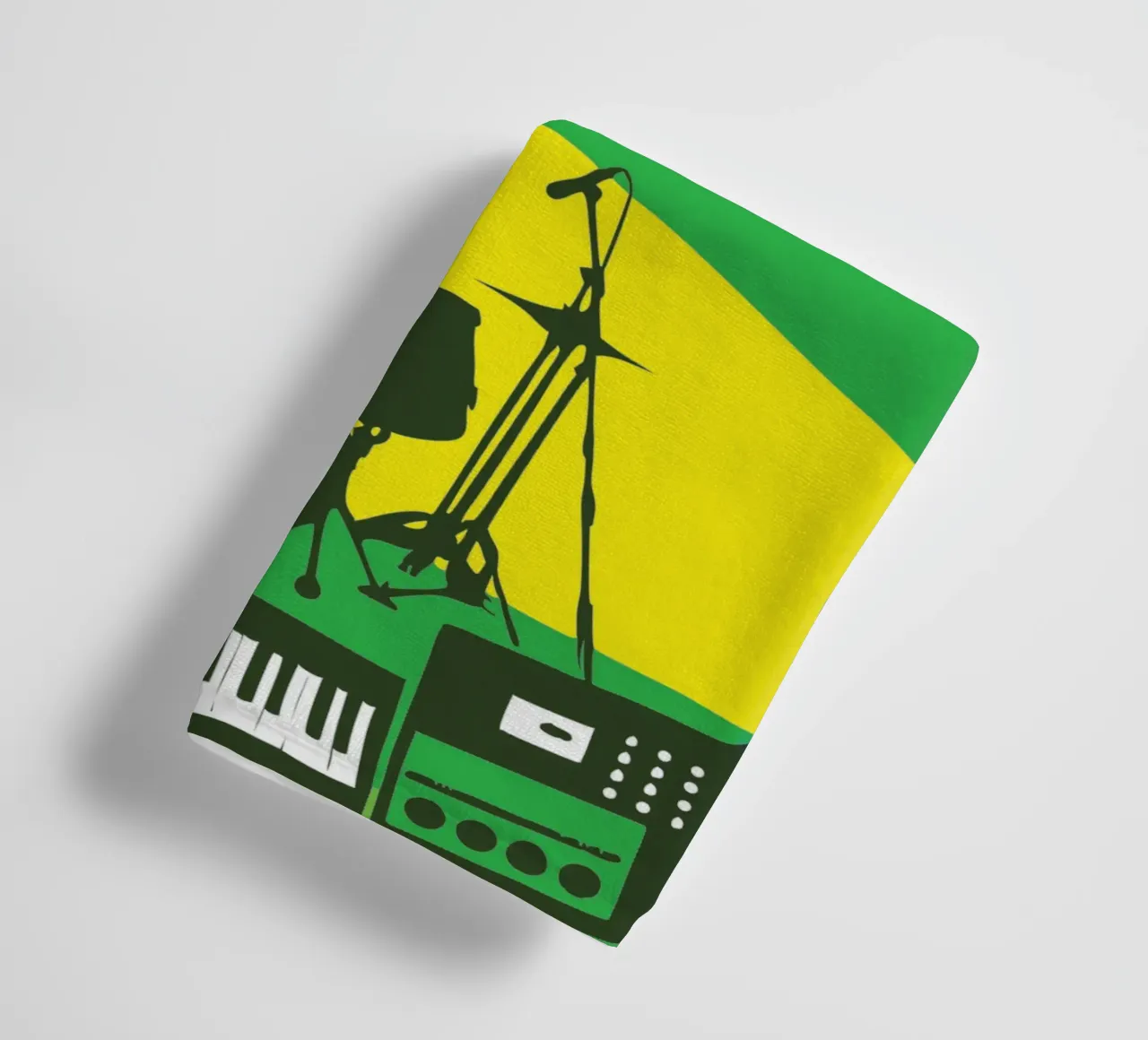 Modern Musical Instruments towel by MUSIC EDITION