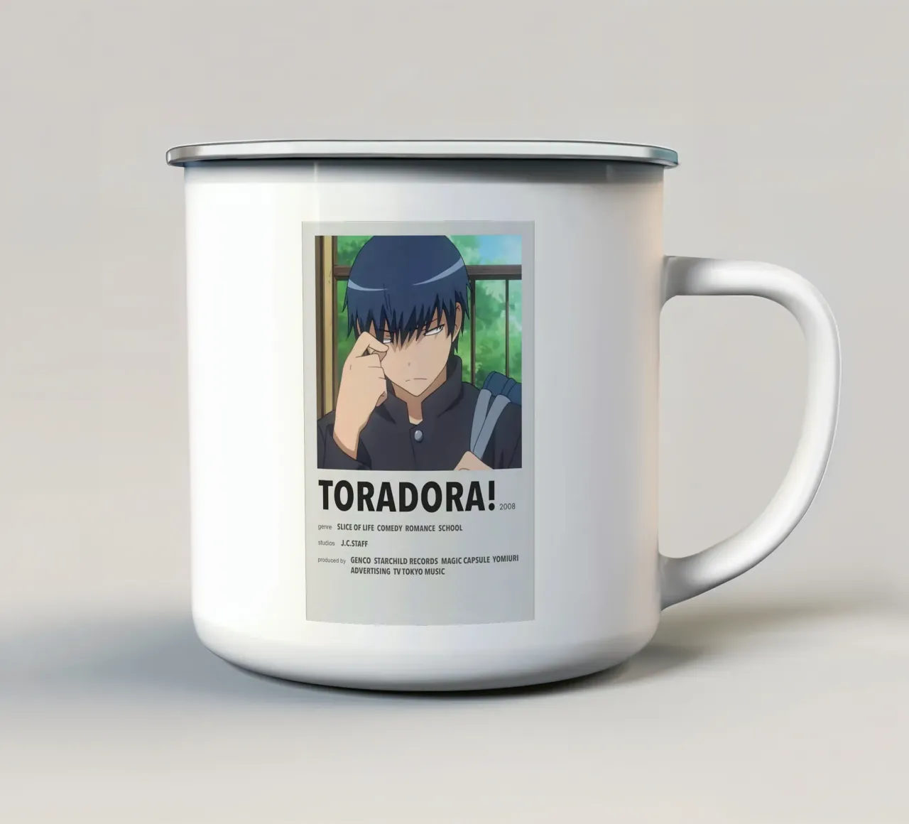 TORADORA!  2008 tazza in smalto da Totoya