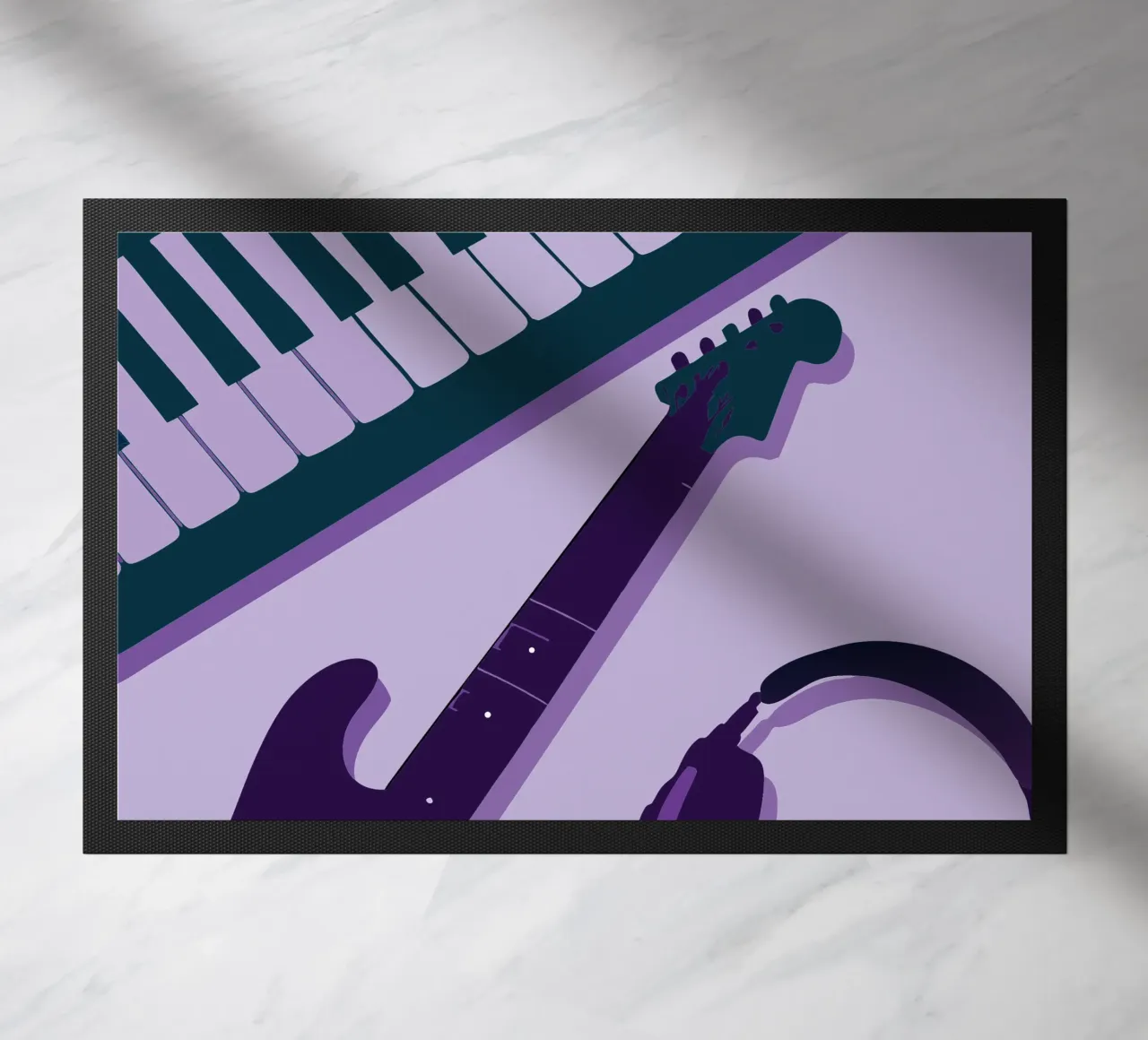 Musical Instruments Guitar and Piano zerbino da MUSIC EDITION