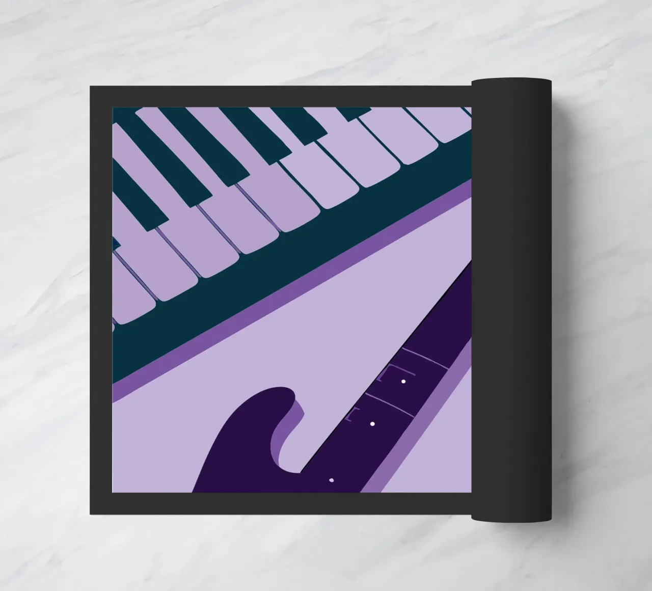 Musical Instruments Guitar and Piano zerbino da MUSIC EDITION