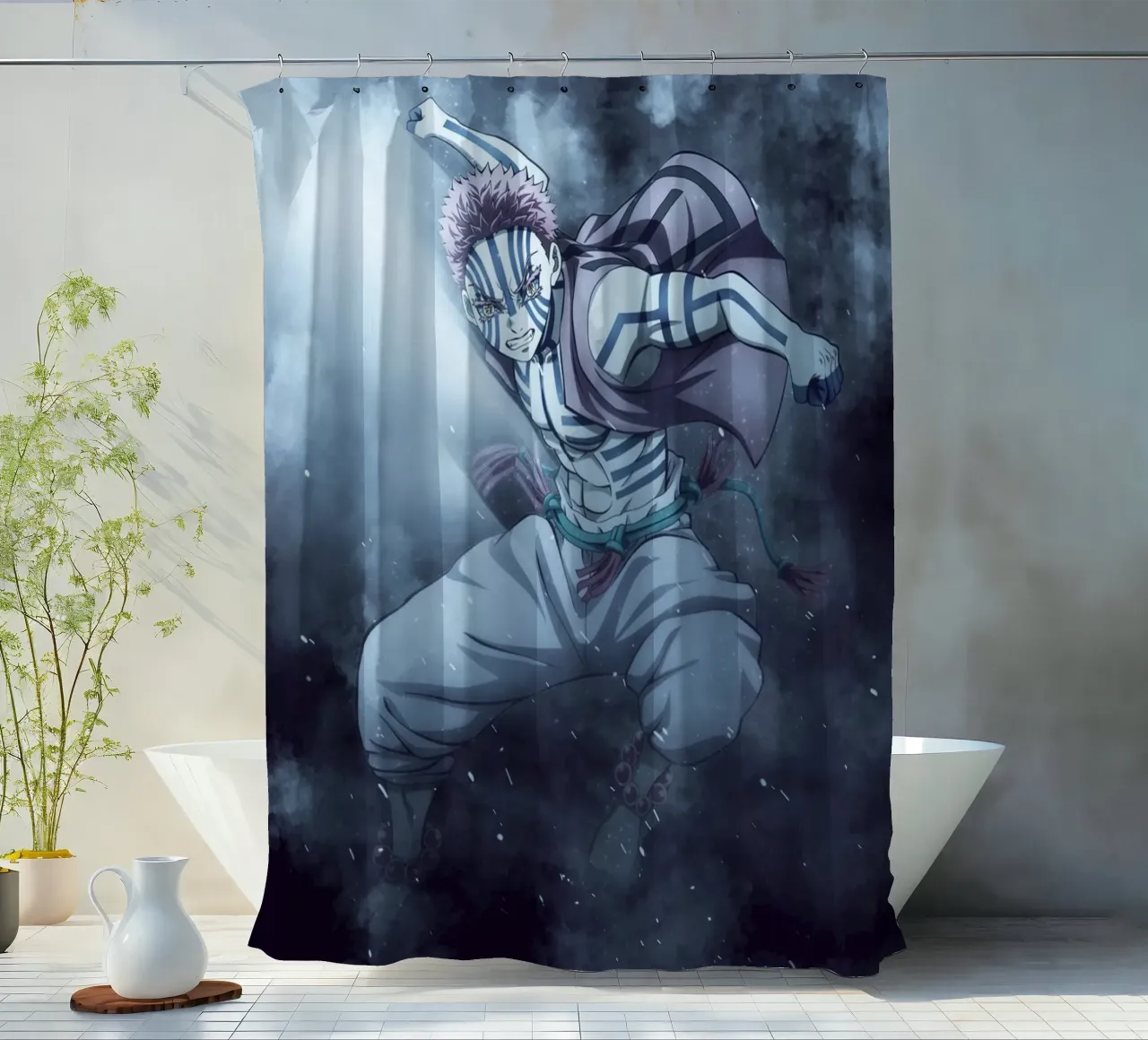 akaza Duschvorhang von FreeArtStudio