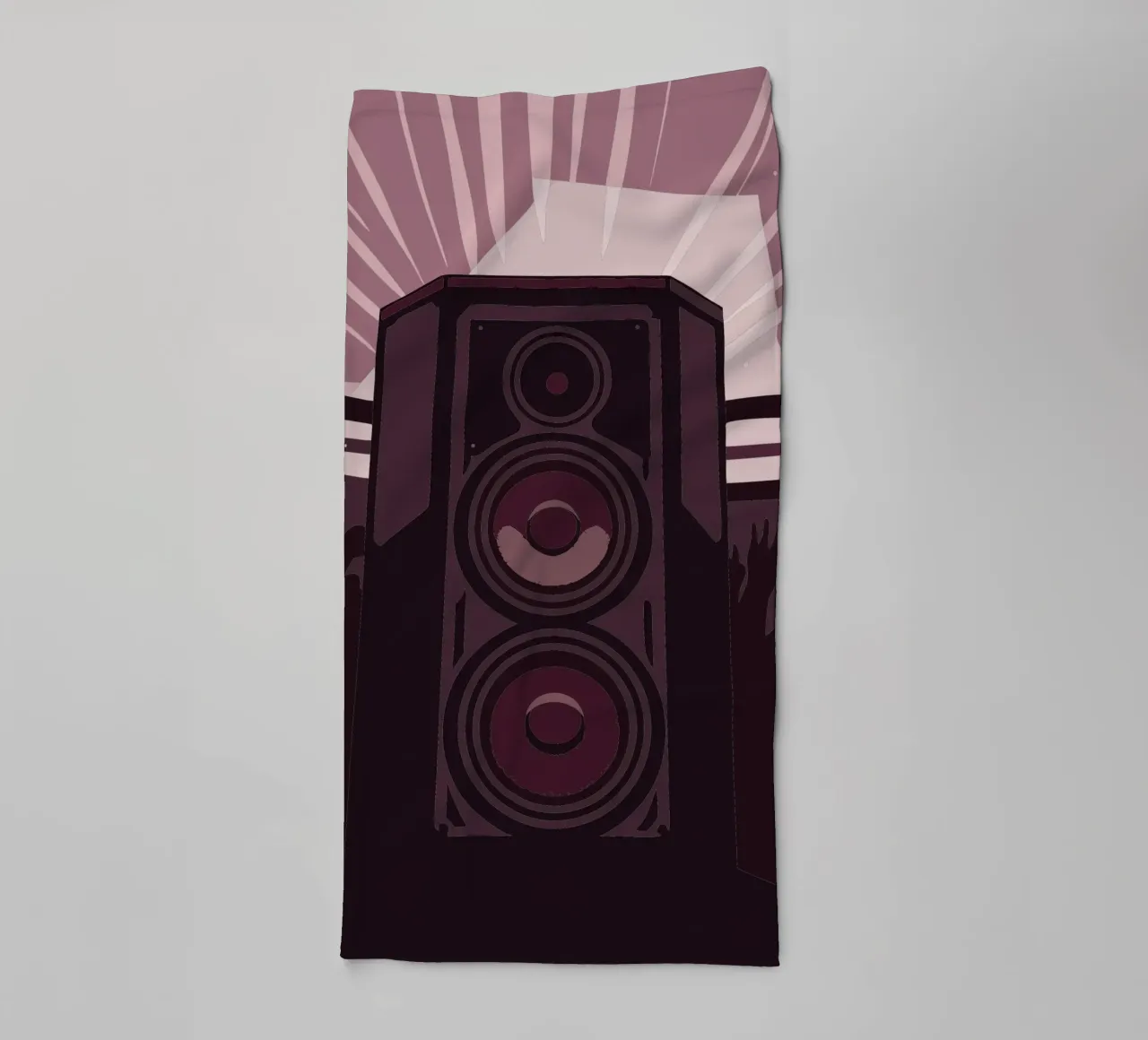 Speaker Music towel by MUSIC EDITION