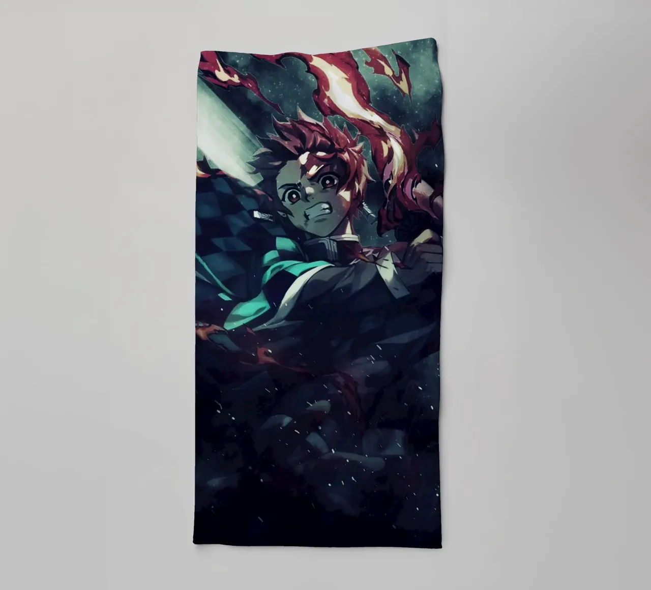 kamado tanjiro towel by FreeArtStudio