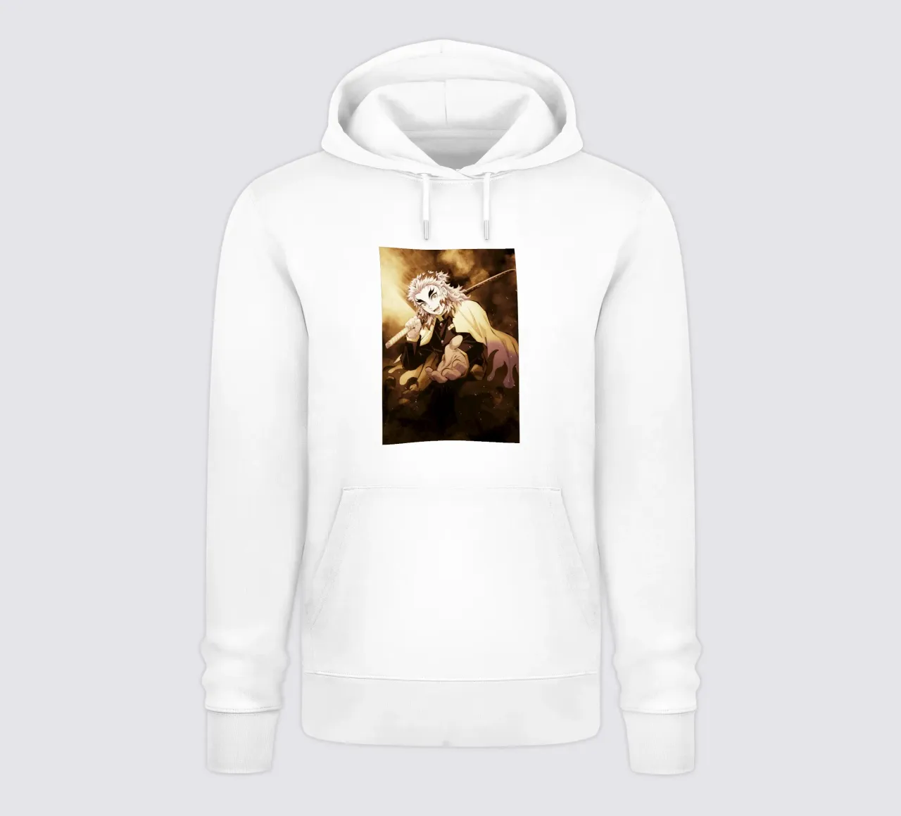 kyojuro rengoku felpa con cappuccio da FreeArtStudio