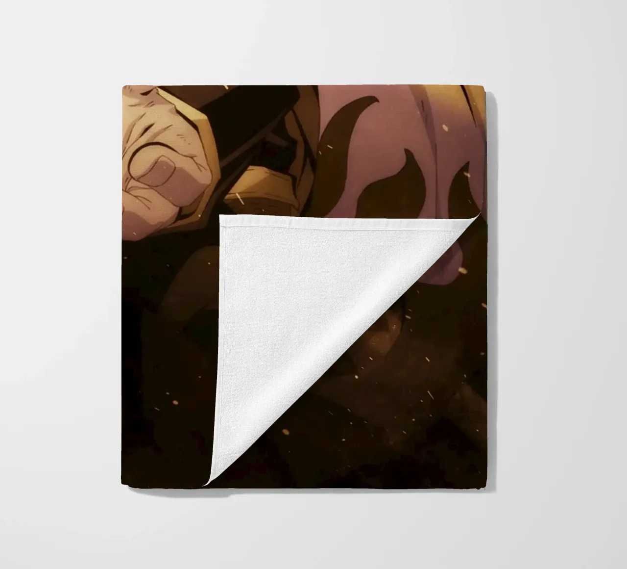 kyojuro rengoku beach towel by FreeArtStudio