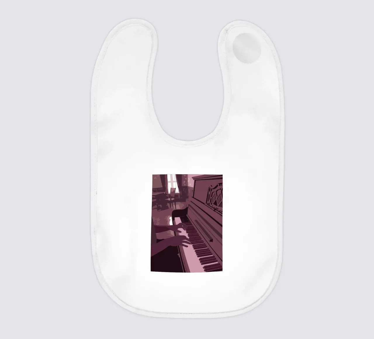 Suonare il pianoforte bavaglino da MUSIC EDITION