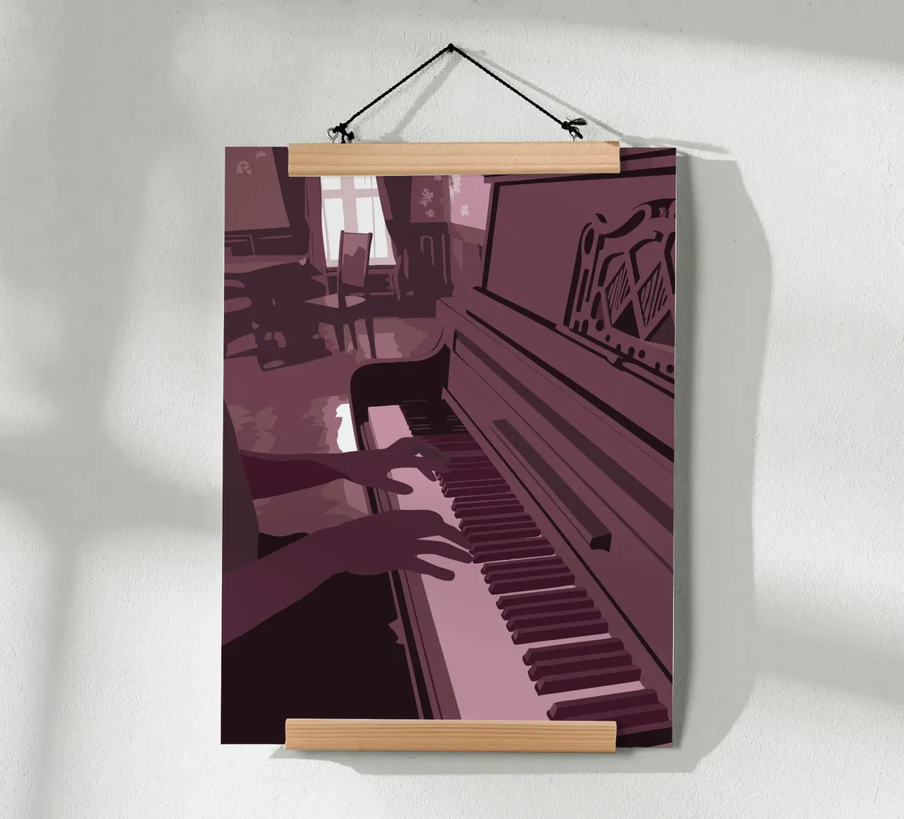 Suonare il pianoforte poster da MUSIC EDITION