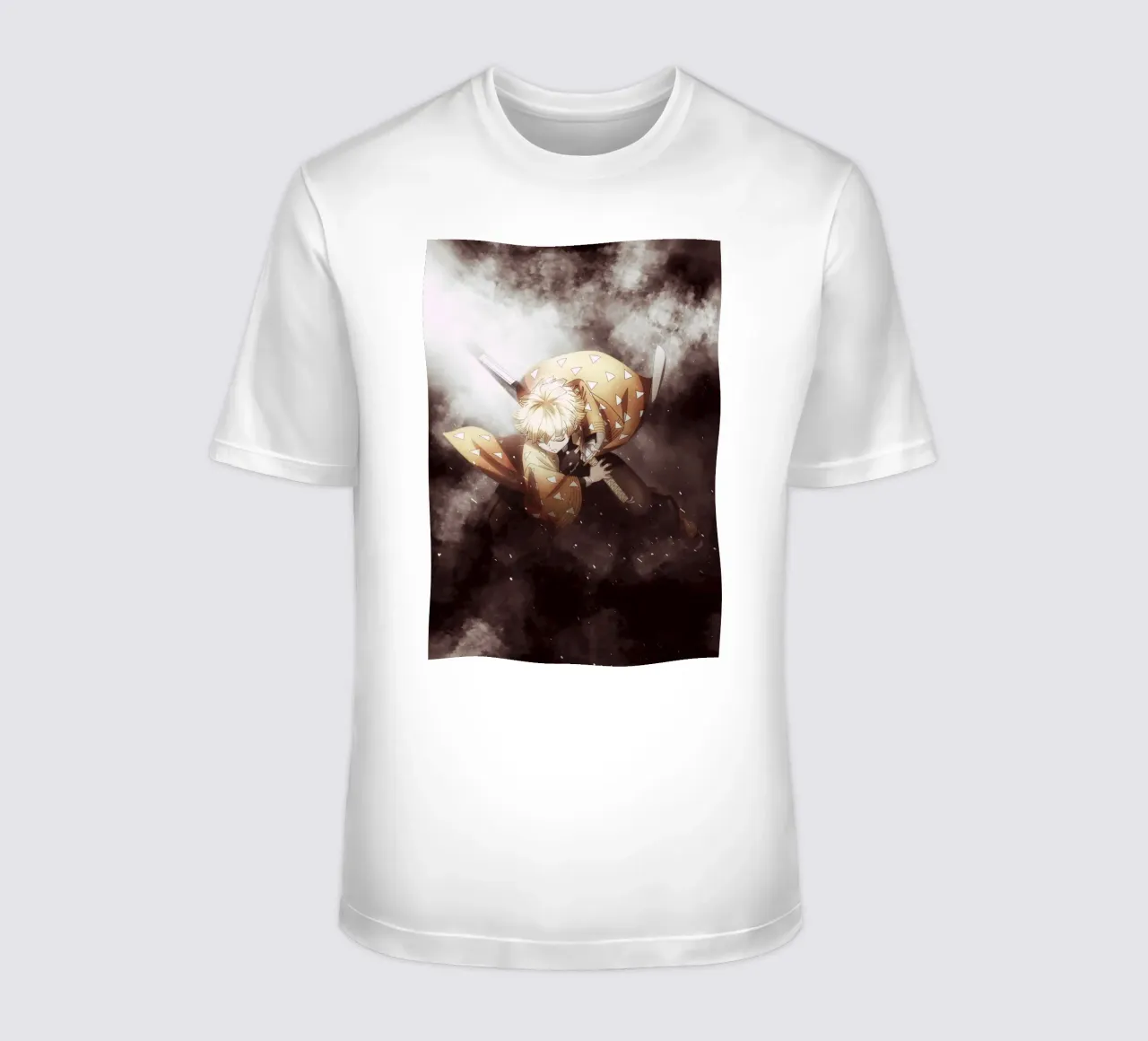 zenitsu agatsuma t-shirt by FreeArtStudio
