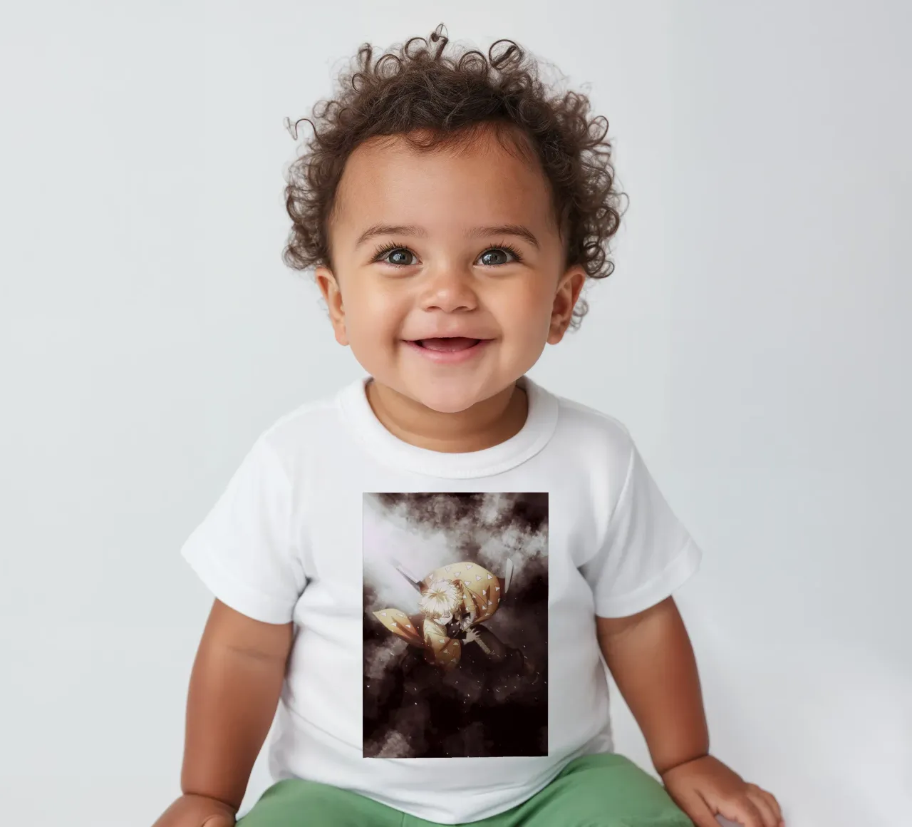 zenitsu agatsuma Baby T-Shirt von FreeArtStudio