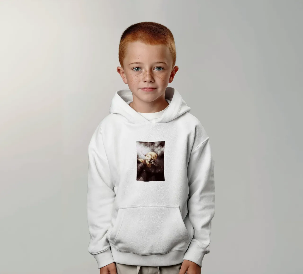 zenitsu agatsuma kids hoodie by FreeArtStudio
