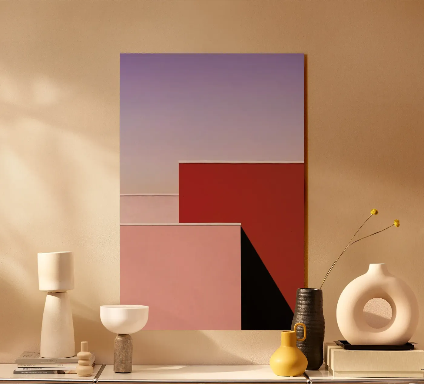 Trio Acryl-Glas von Rupert Höller