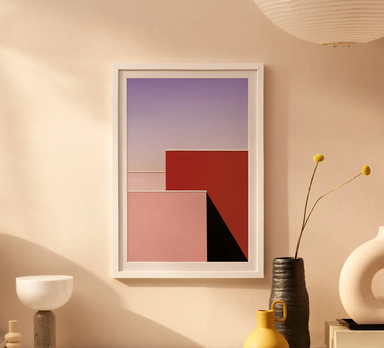 Trio poster con telaio in alluminio da Rupert Höller