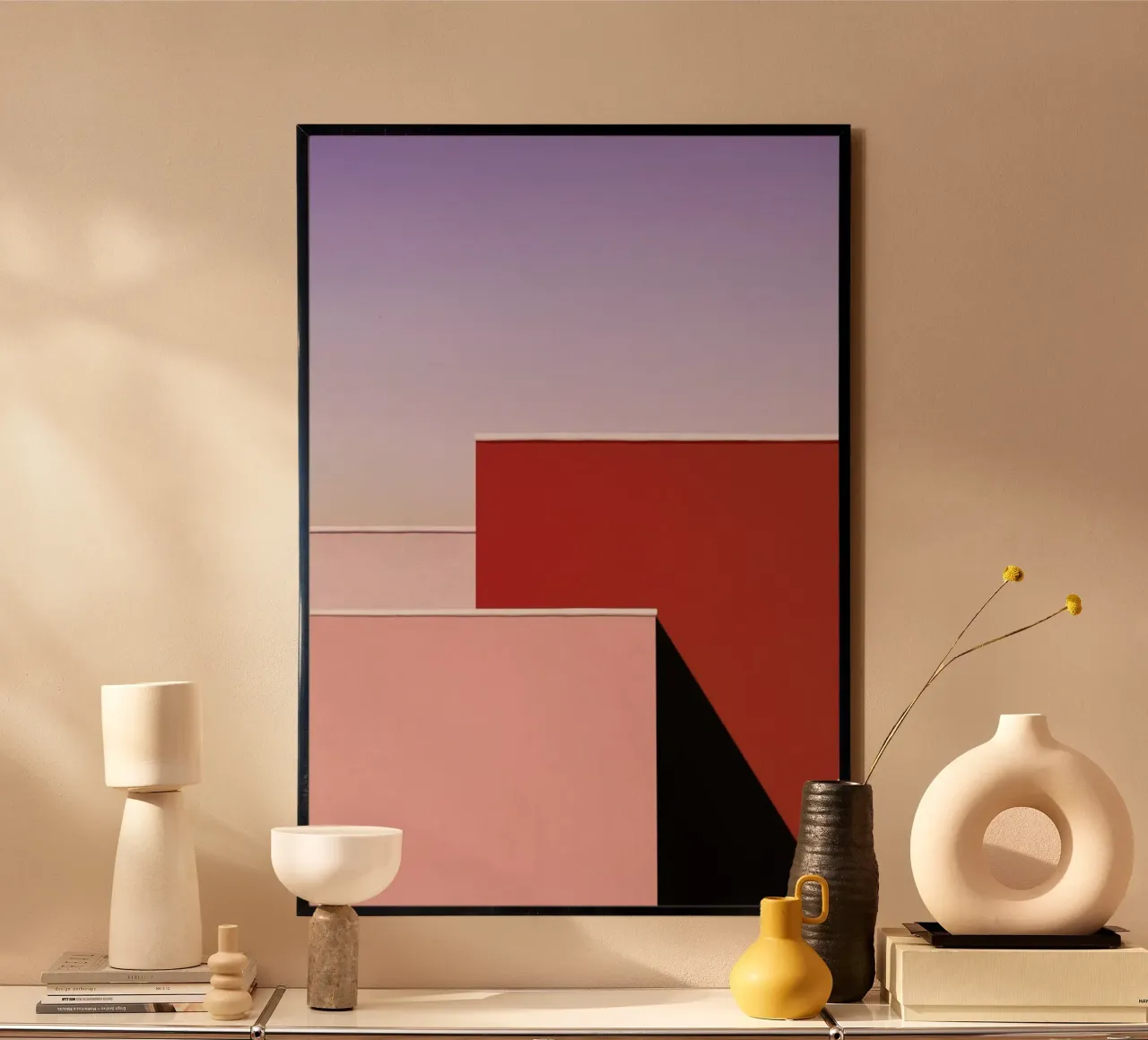 Trio poster con telaio in alluminio da Rupert Höller