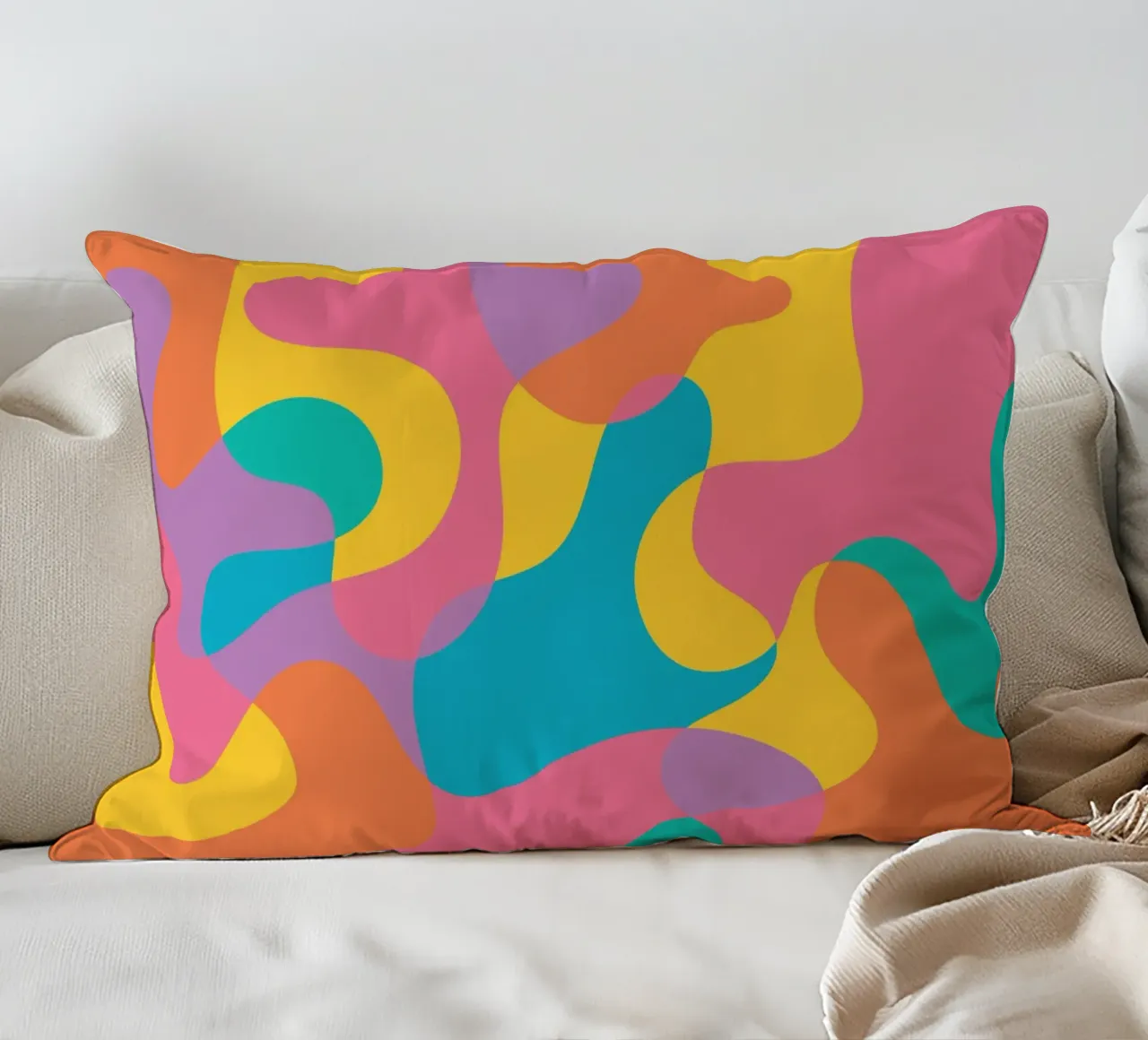 Paint Colorful cuscino da galihstudio