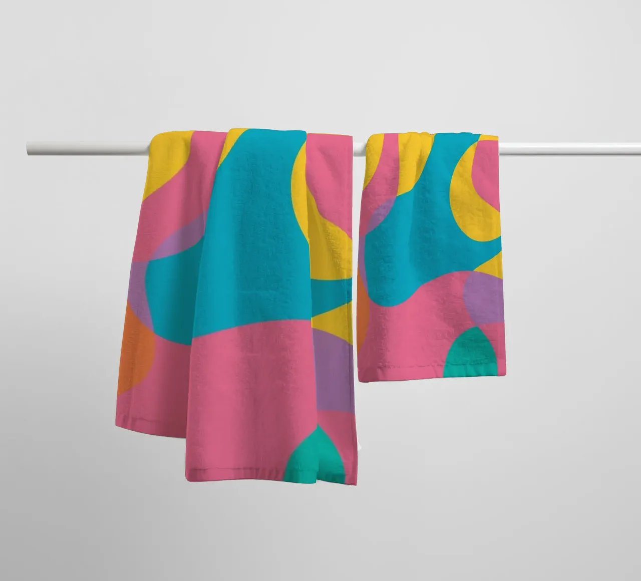 Paint Colorful asciugamano da bagno da galihstudio