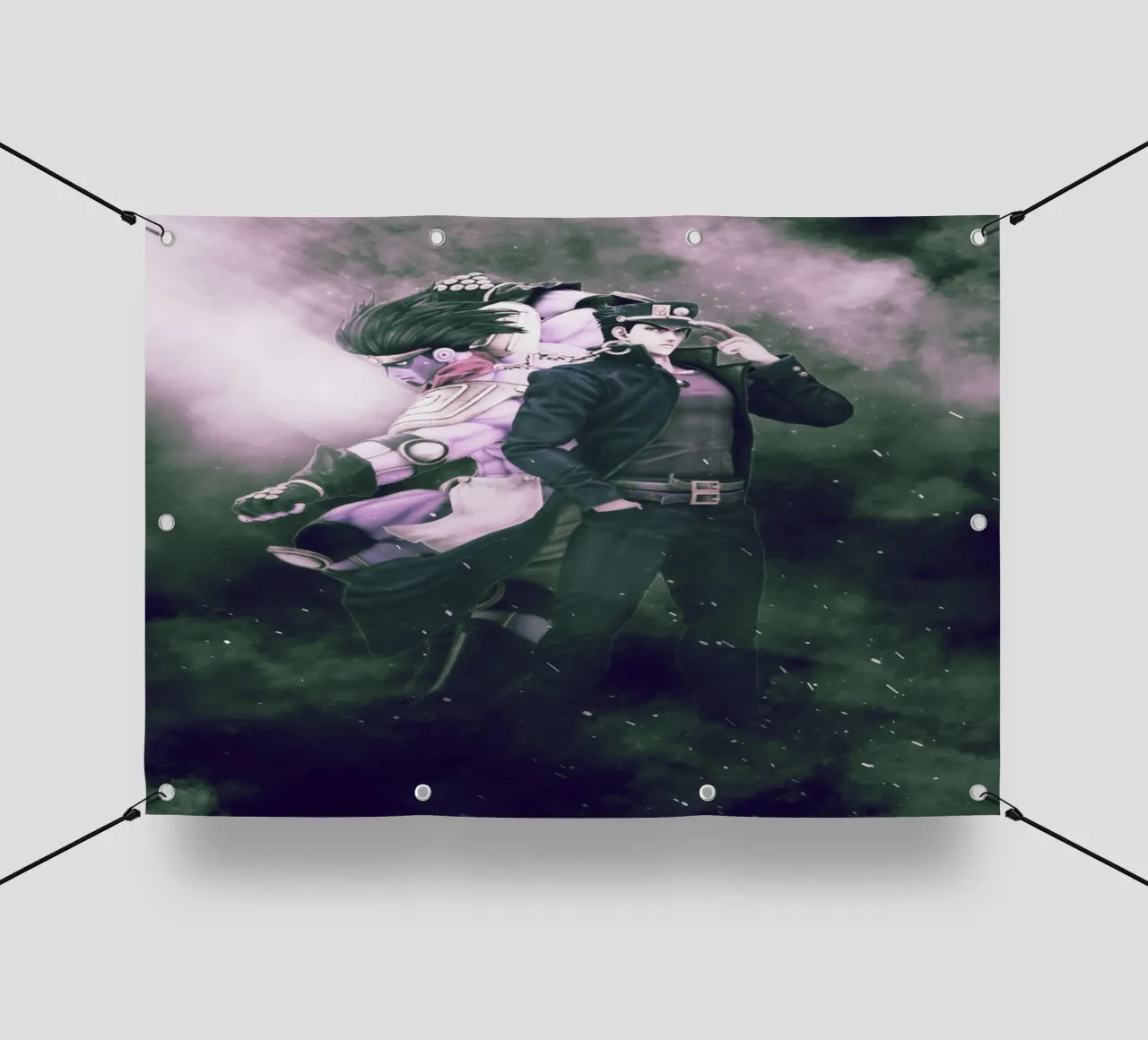 Jojo's Bizarre Adventure telo in pvc da FreeArtStudio