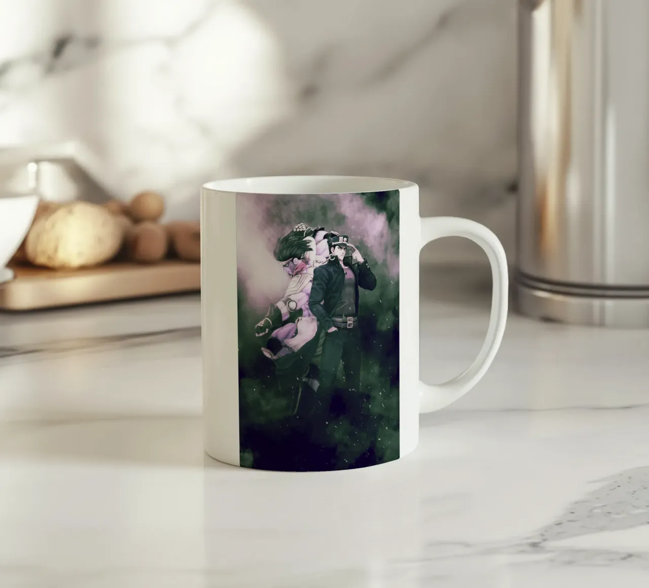 Jojo's Bizarre Adventure tazza in ceramica da FreeArtStudio