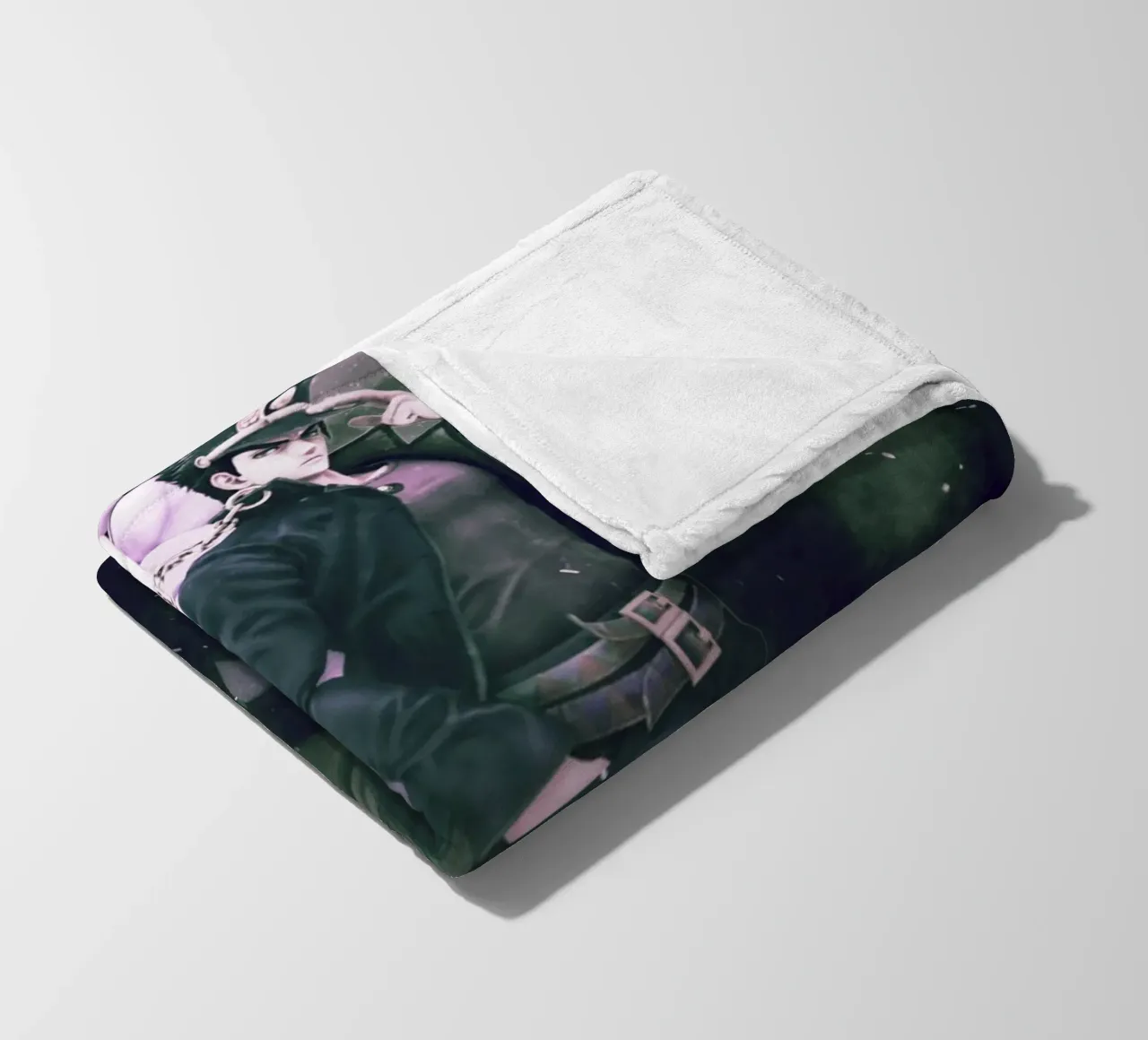 Jojo's Bizarre Adventure coperta in pile da FreeArtStudio