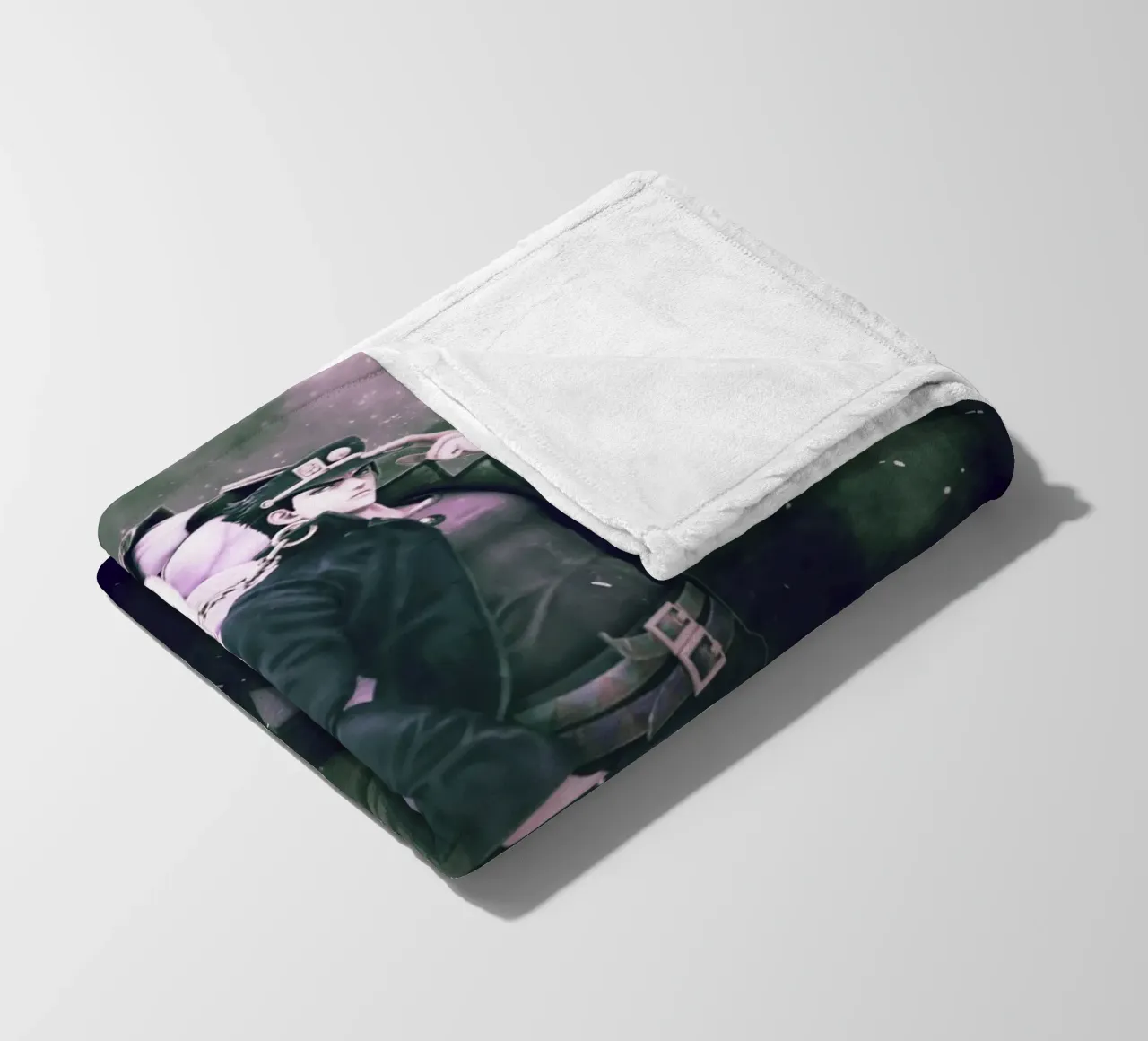 Jojo's Bizarre Adventure coperta in pile da FreeArtStudio