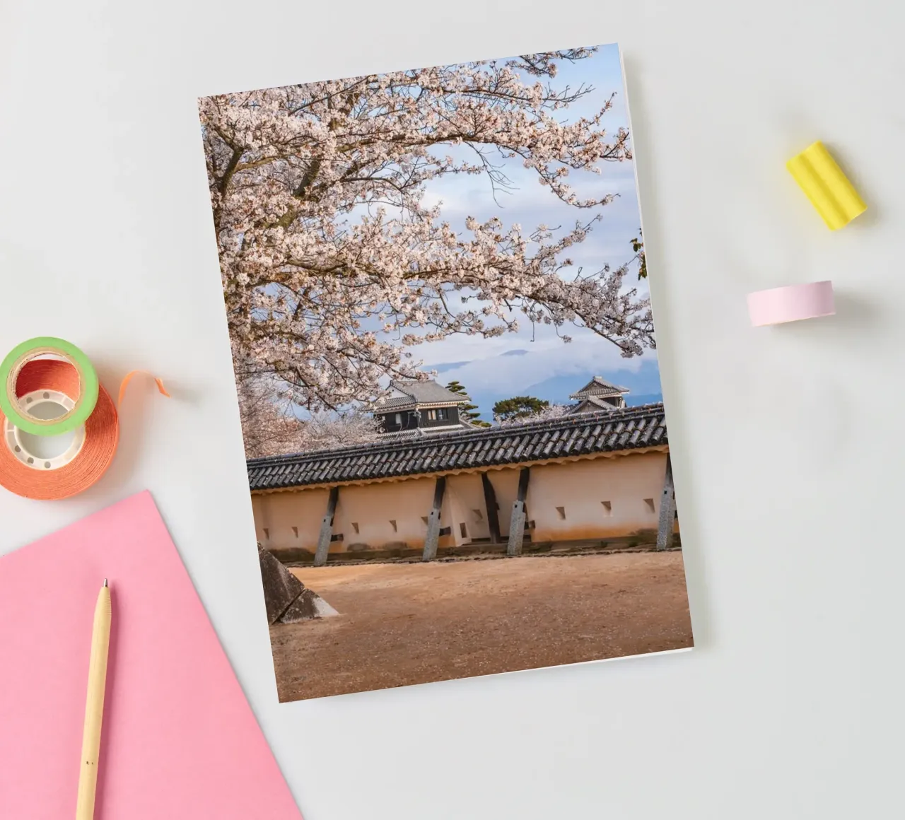 Caste Walls in Matsuyama, Japan notebook by Marcel Bisig