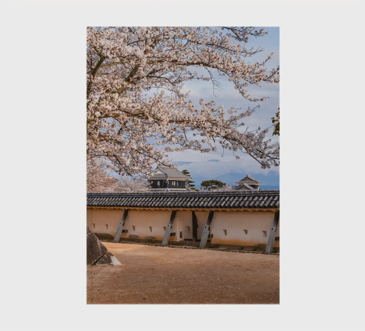 Caste Walls in Matsuyama, Japan notebook by Marcel Bisig