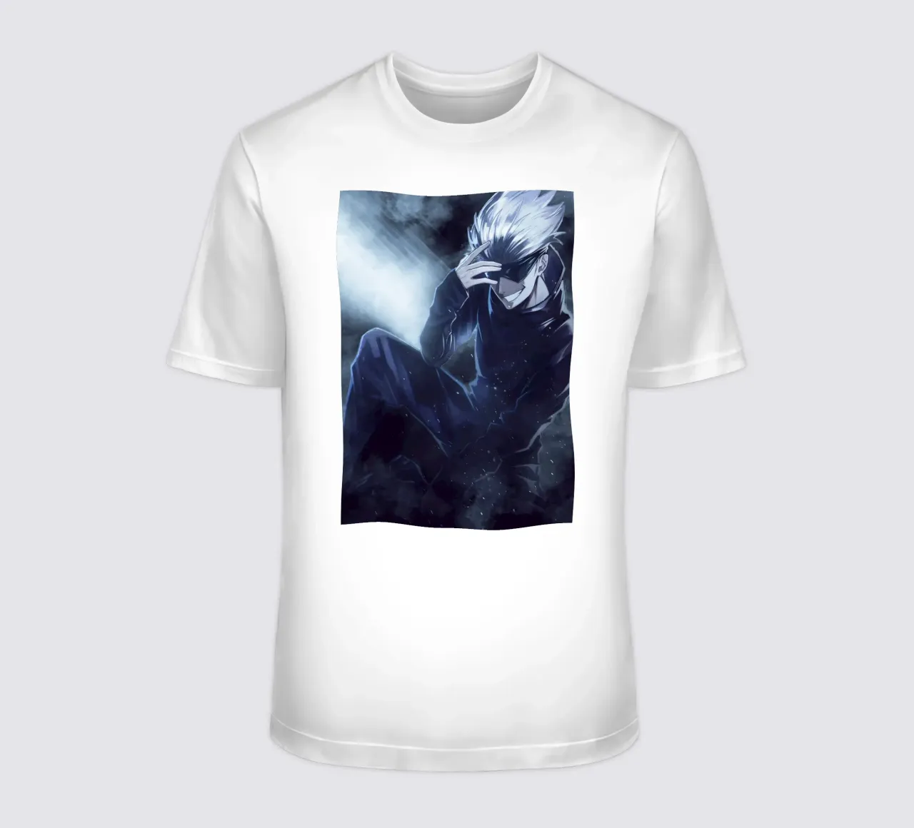 satoru gojo t-shirt da FreeArtStudio