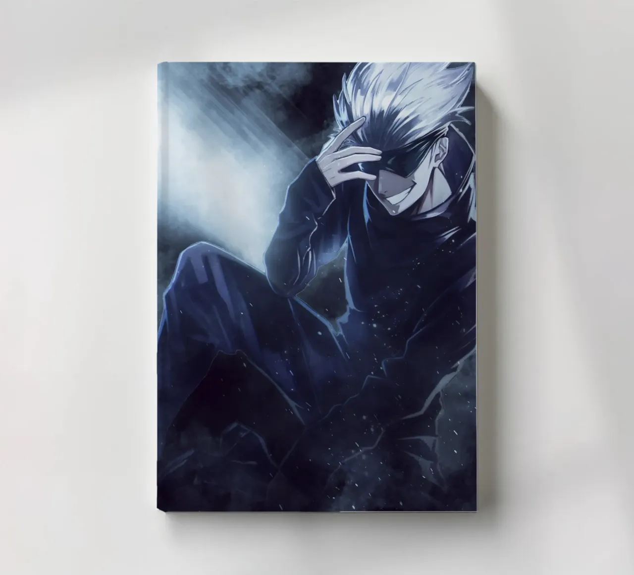 satoru gojo notebook by FreeArtStudio