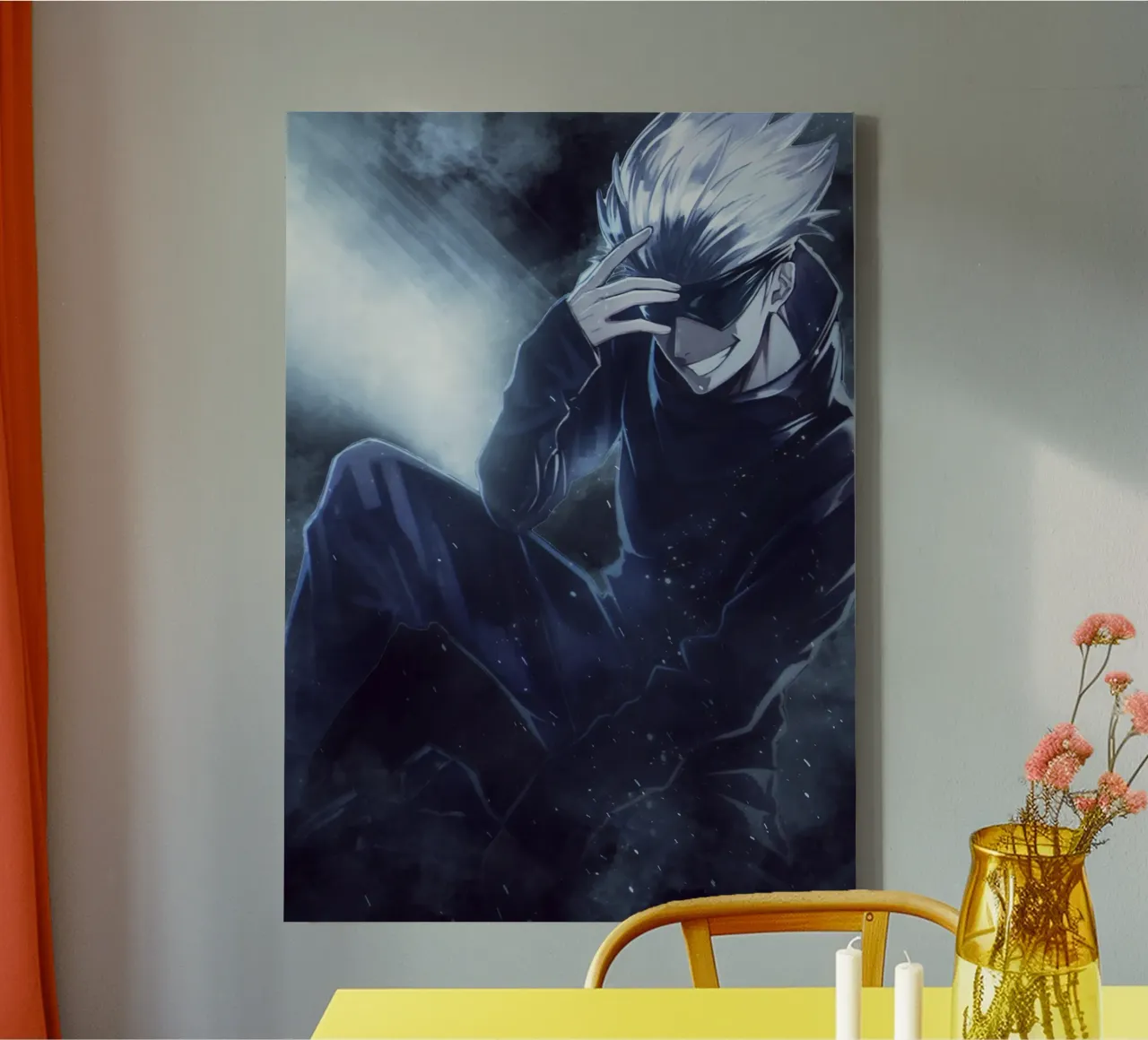 satoru gojo tela da FreeArtStudio
