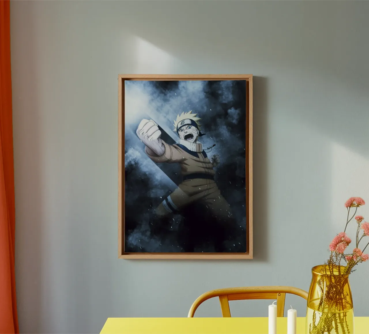 Naruto tela con Cornice a cassetta da FreeArtStudio