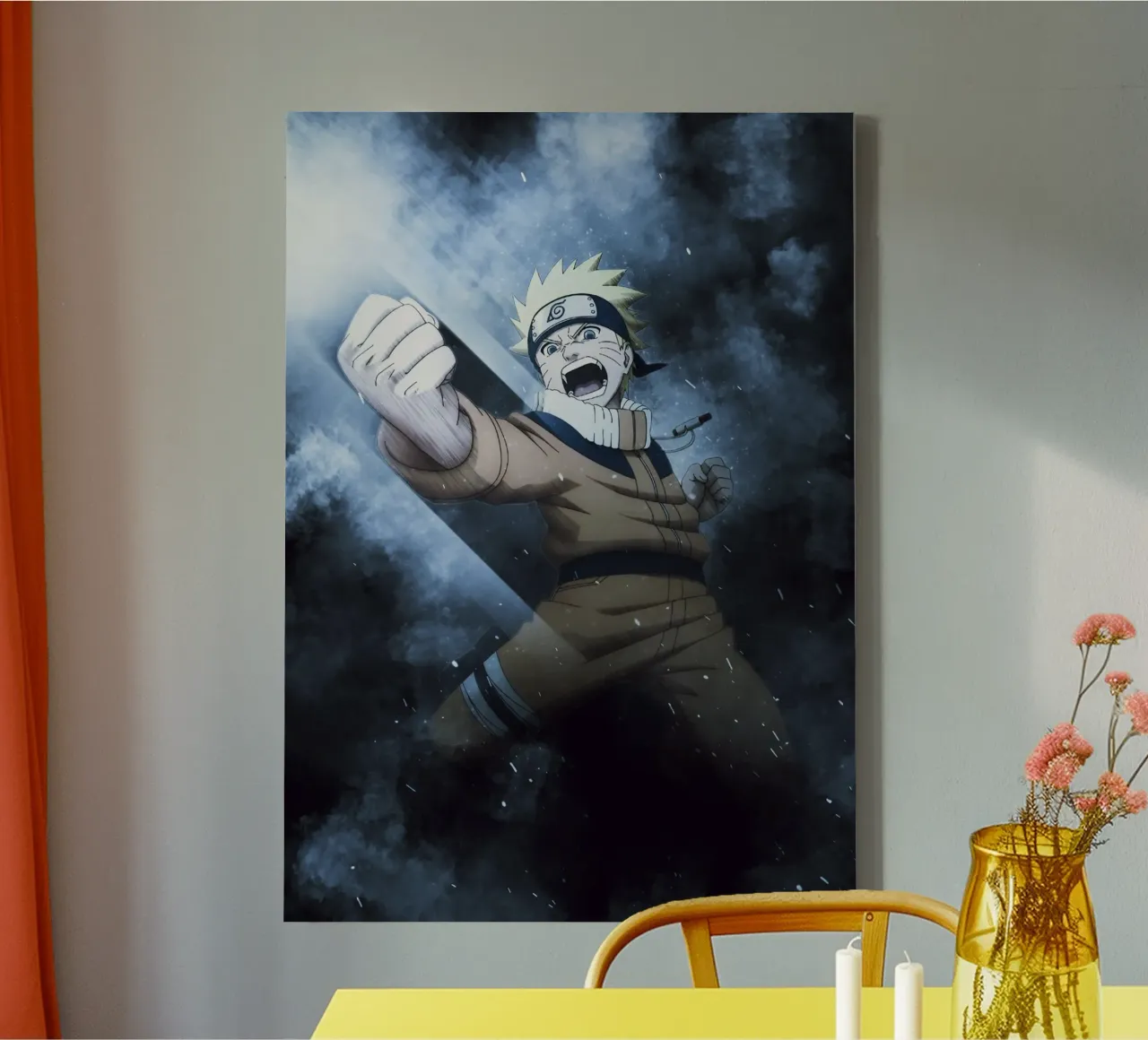 Naruto tela con Cornice a cassetta da FreeArtStudio