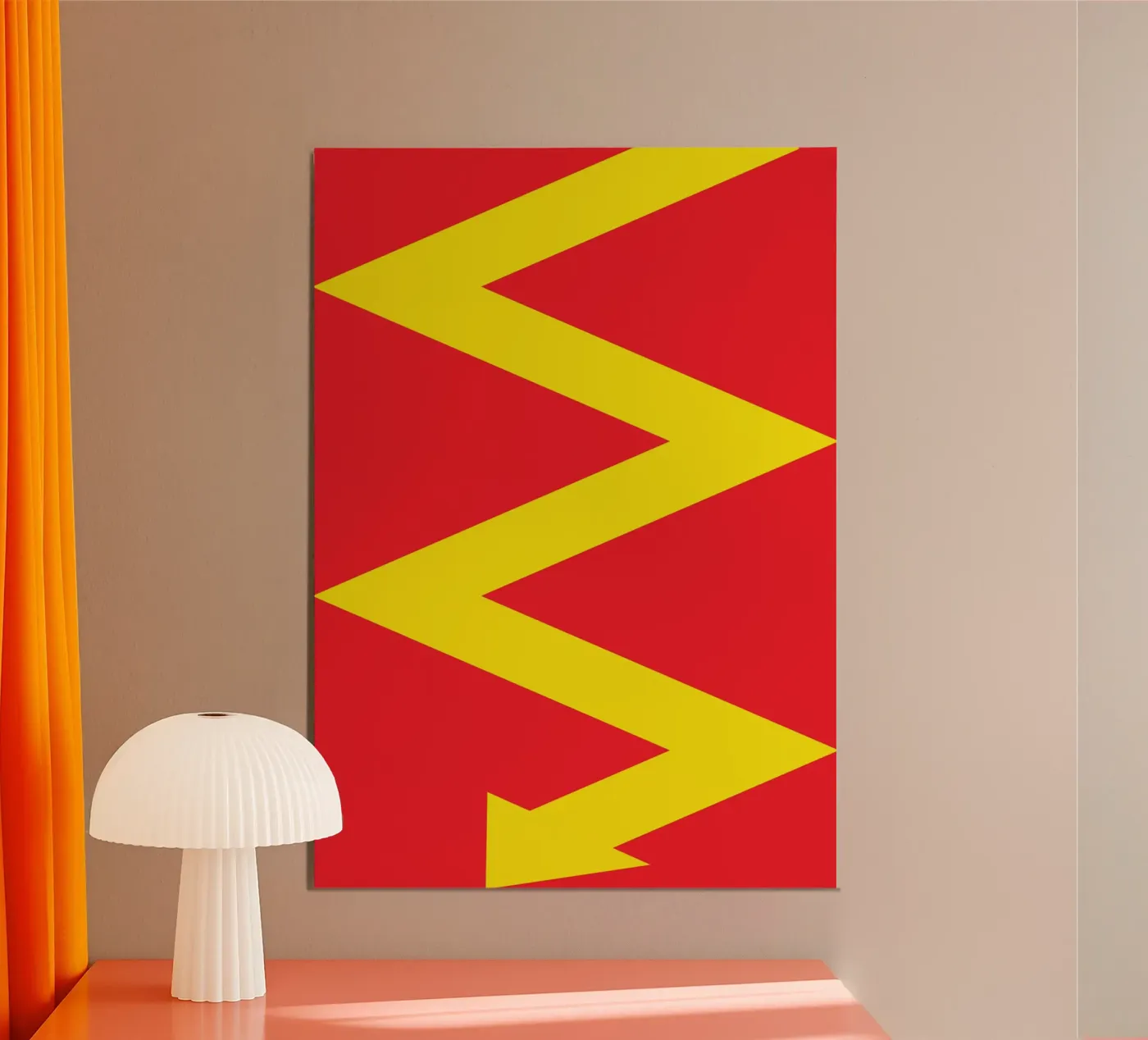 Strike Yellow Down poster da galihstudio