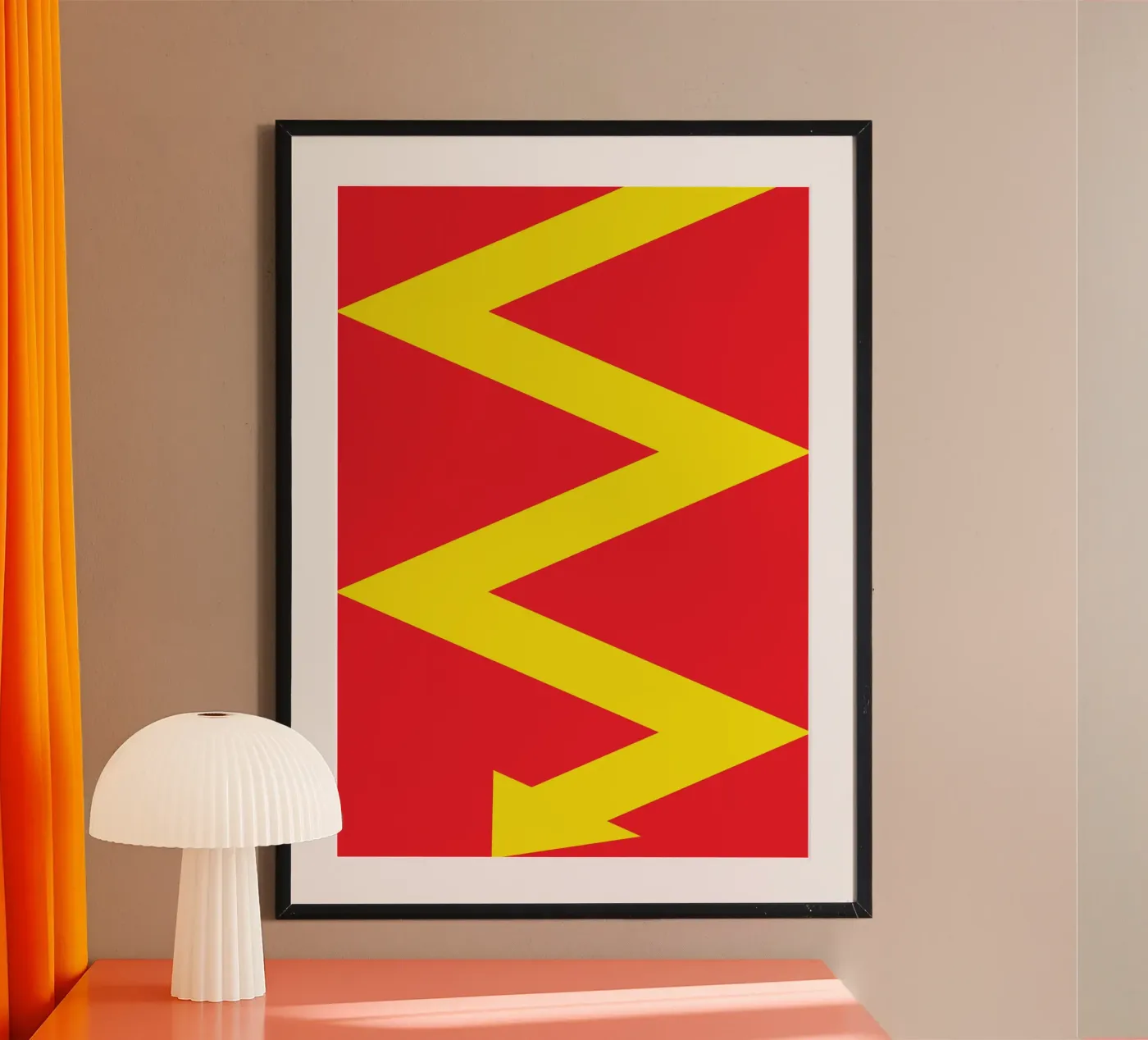 Strike Yellow Down poster da galihstudio
