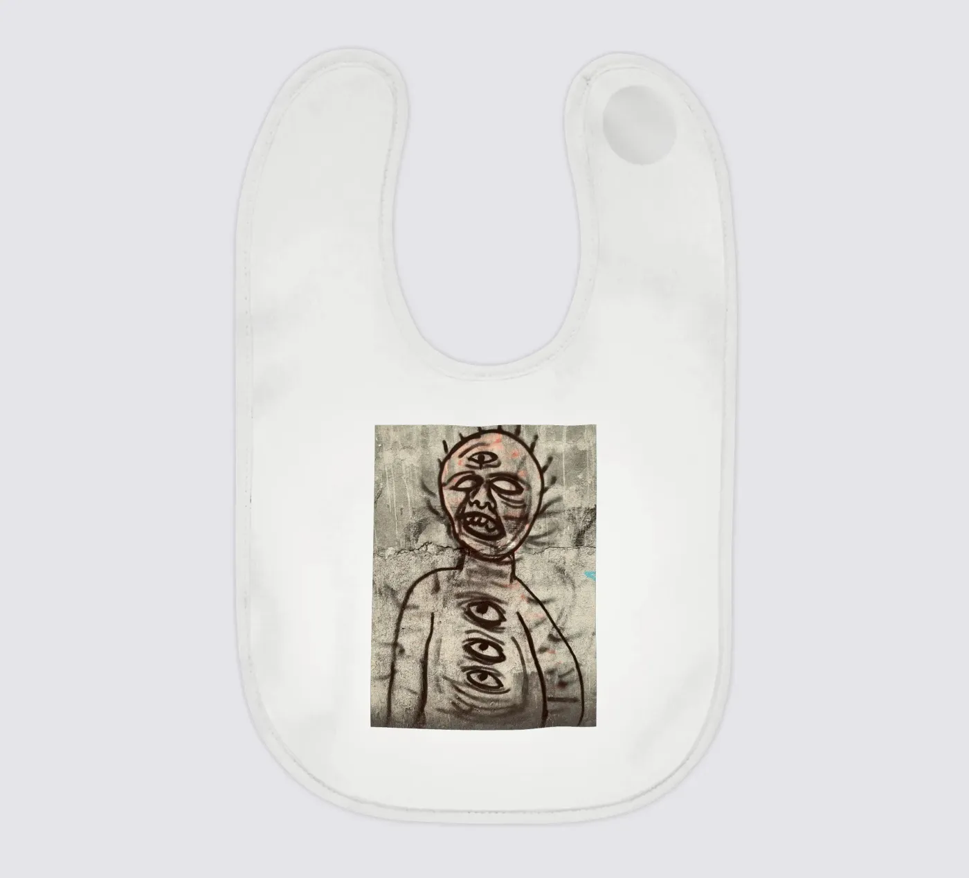 Third Eye Movement baby bib by ChiasMata CozMos