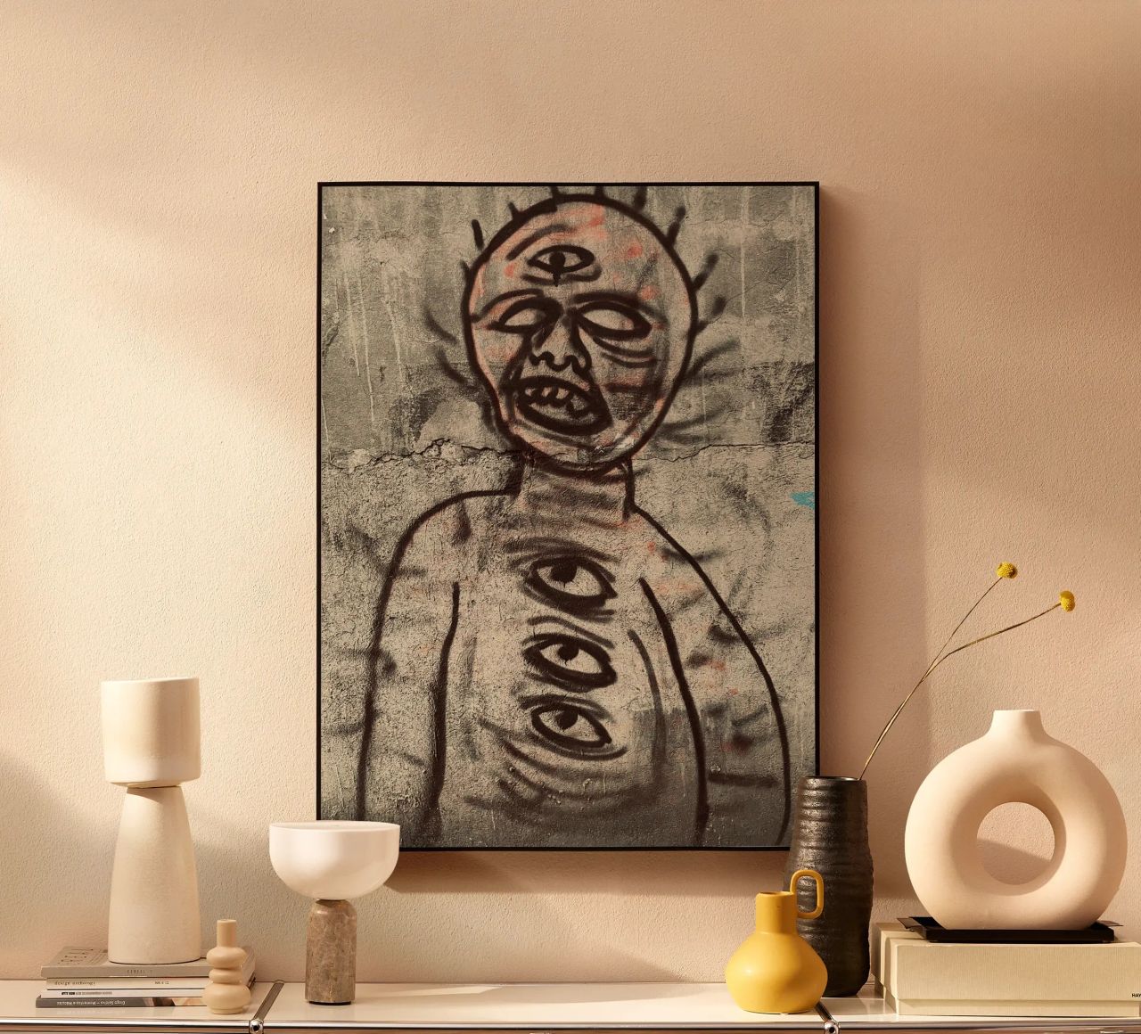 Third Eye Movement alluminio dibond da ChiasMata CozMos