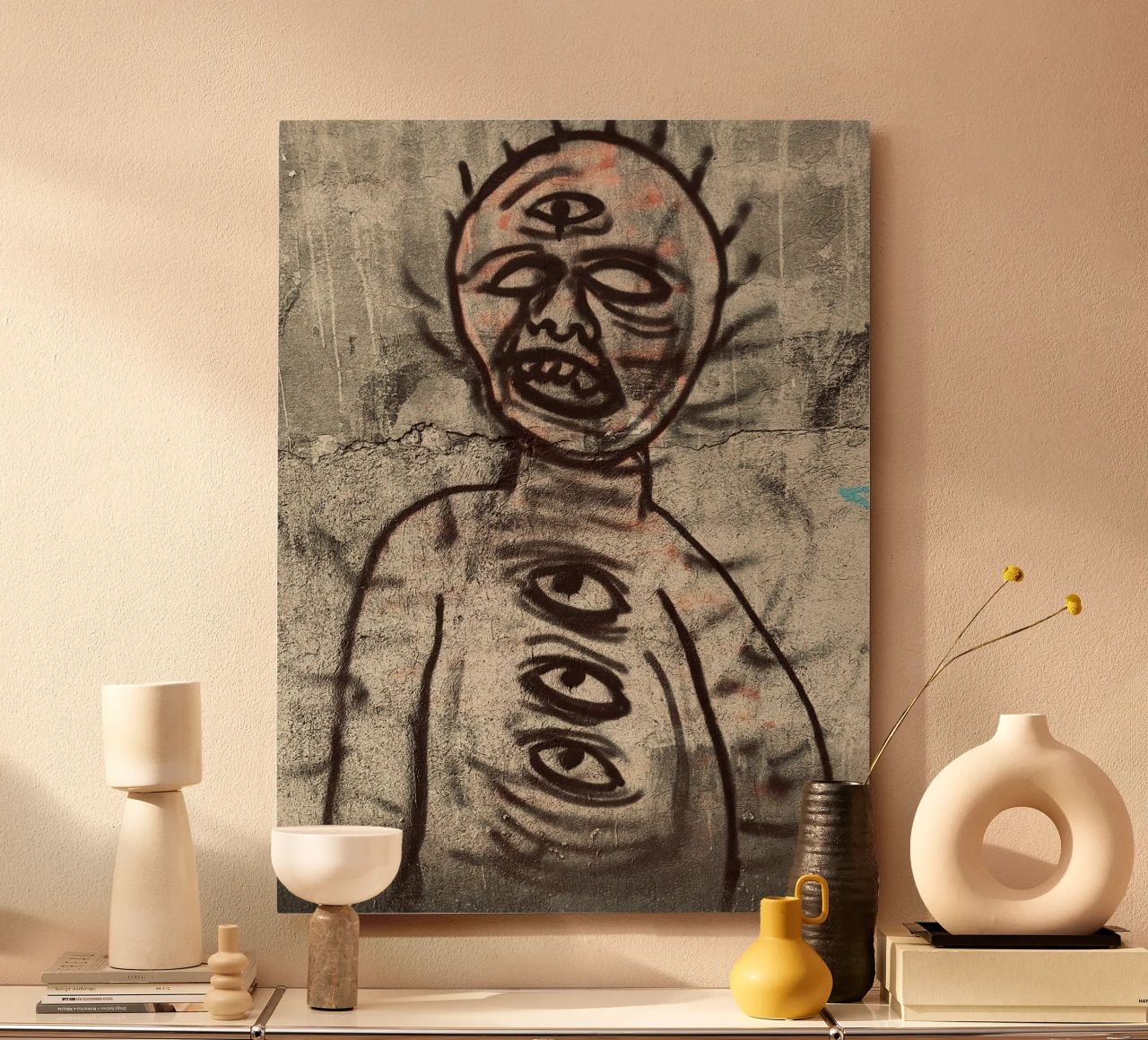 Third Eye Movement alluminio dibond da ChiasMata CozMos