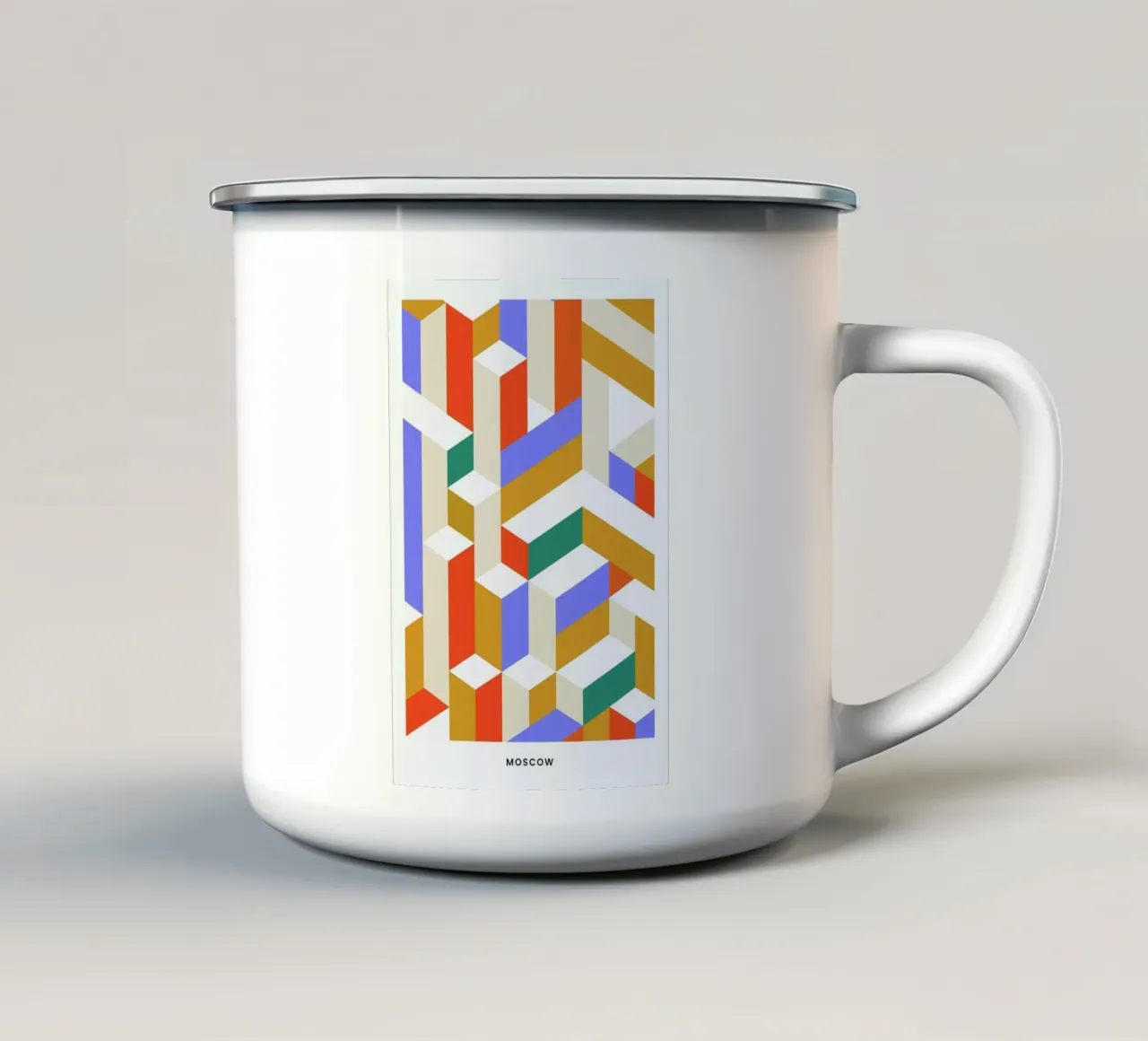 Moscow tazza in smalto da daylight design studio